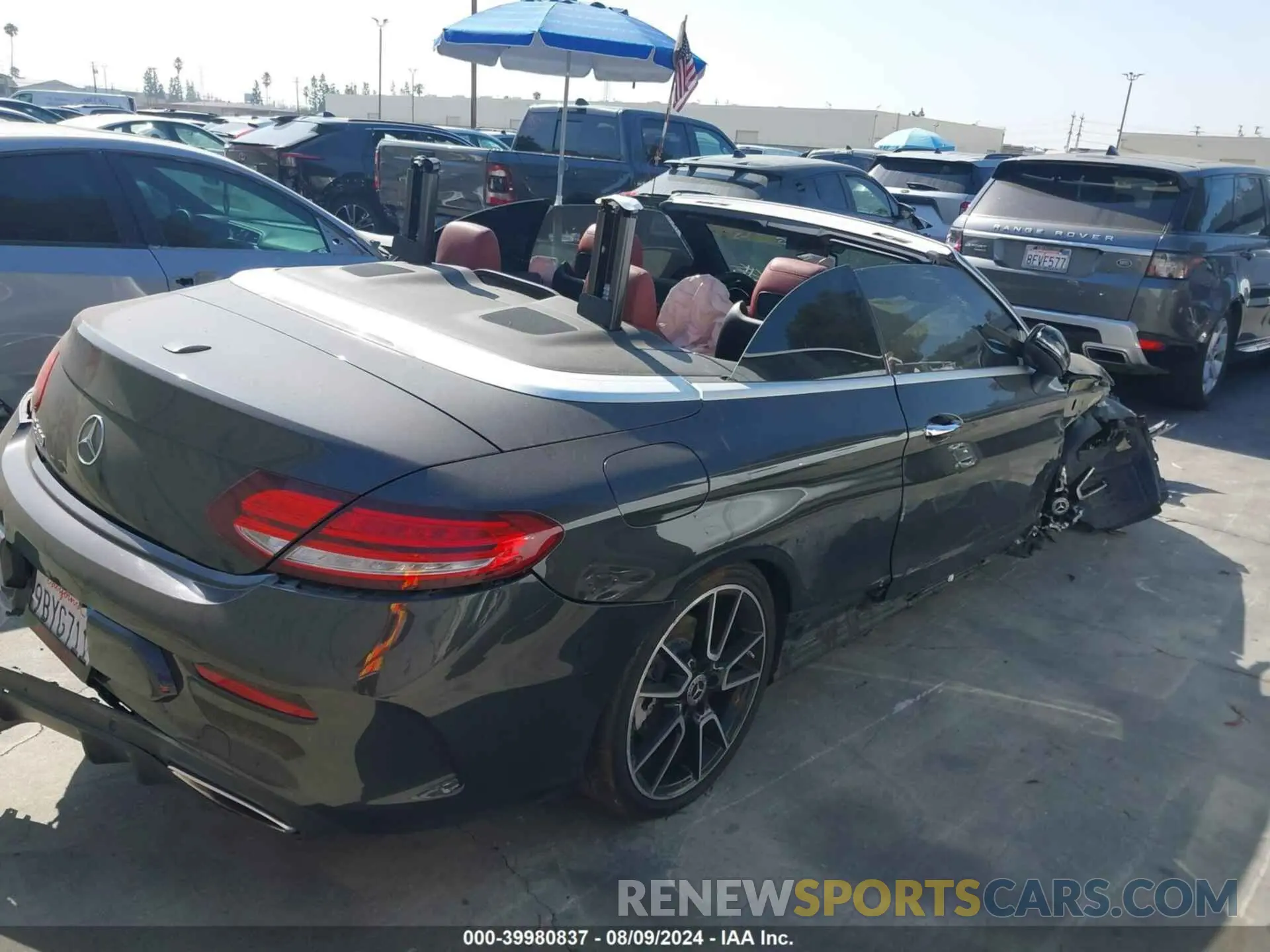 4 fotografías del automóvil dañado WDDWK8DB7KF928828 MERCEDES-BENZ C 300 2019