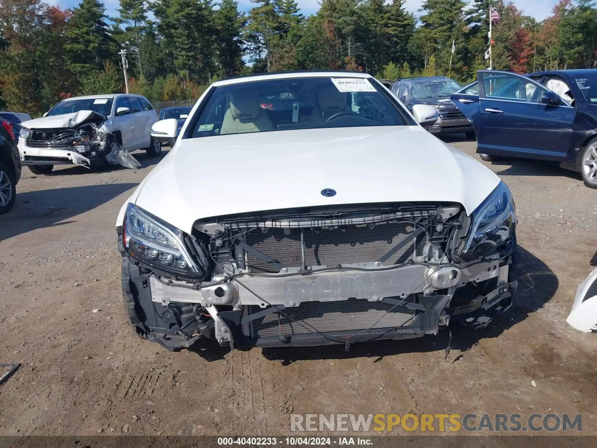 6 fotografías del automóvil dañado WDDWK8EB0KF791715 MERCEDES-BENZ C 300 2019