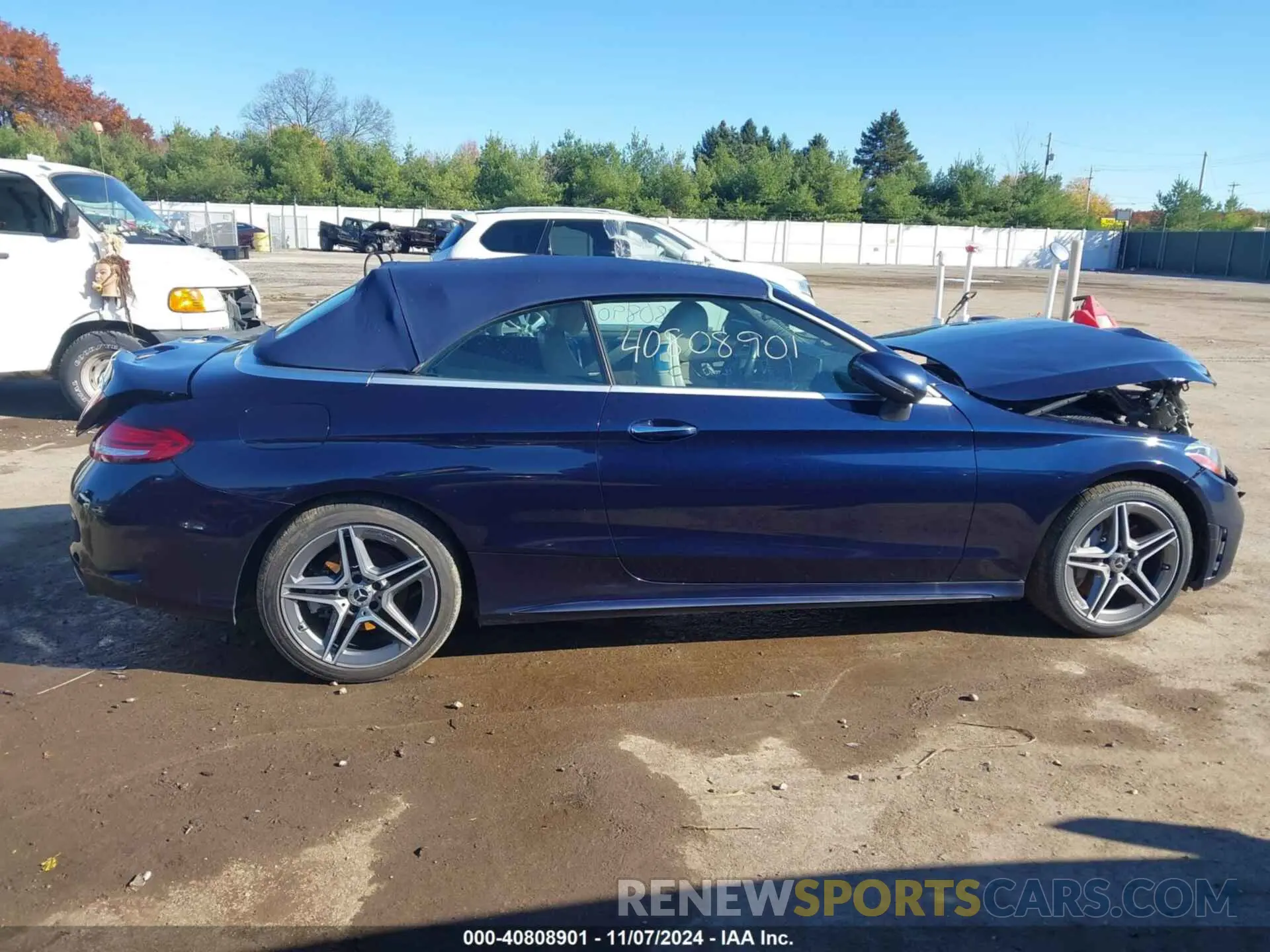 13 fotografías del automóvil dañado WDDWK8EB0KF814653 MERCEDES-BENZ C 300 2019