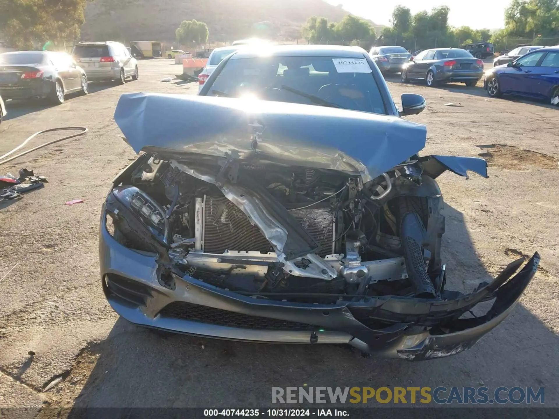 11 fotografías del automóvil dañado 55SWF8DB0LU322984 MERCEDES-BENZ C 300 2020