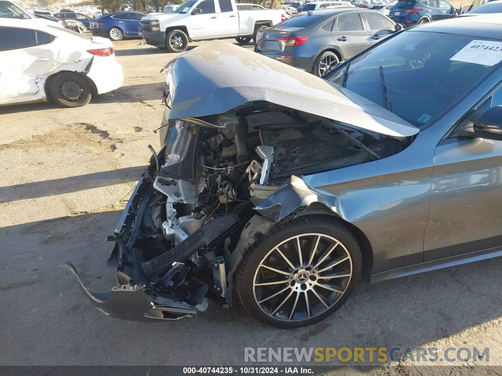 6 fotografías del automóvil dañado 55SWF8DB0LU322984 MERCEDES-BENZ C 300 2020