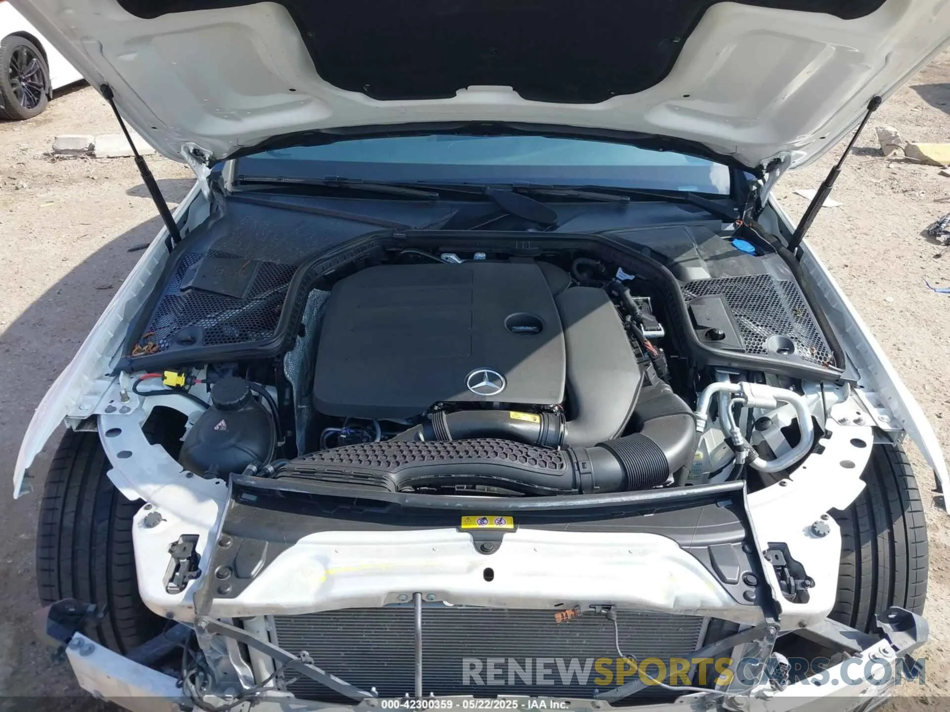 10 fotografías del automóvil dañado 55SWF8DB0LU325495 MERCEDES-BENZ C 300 2020