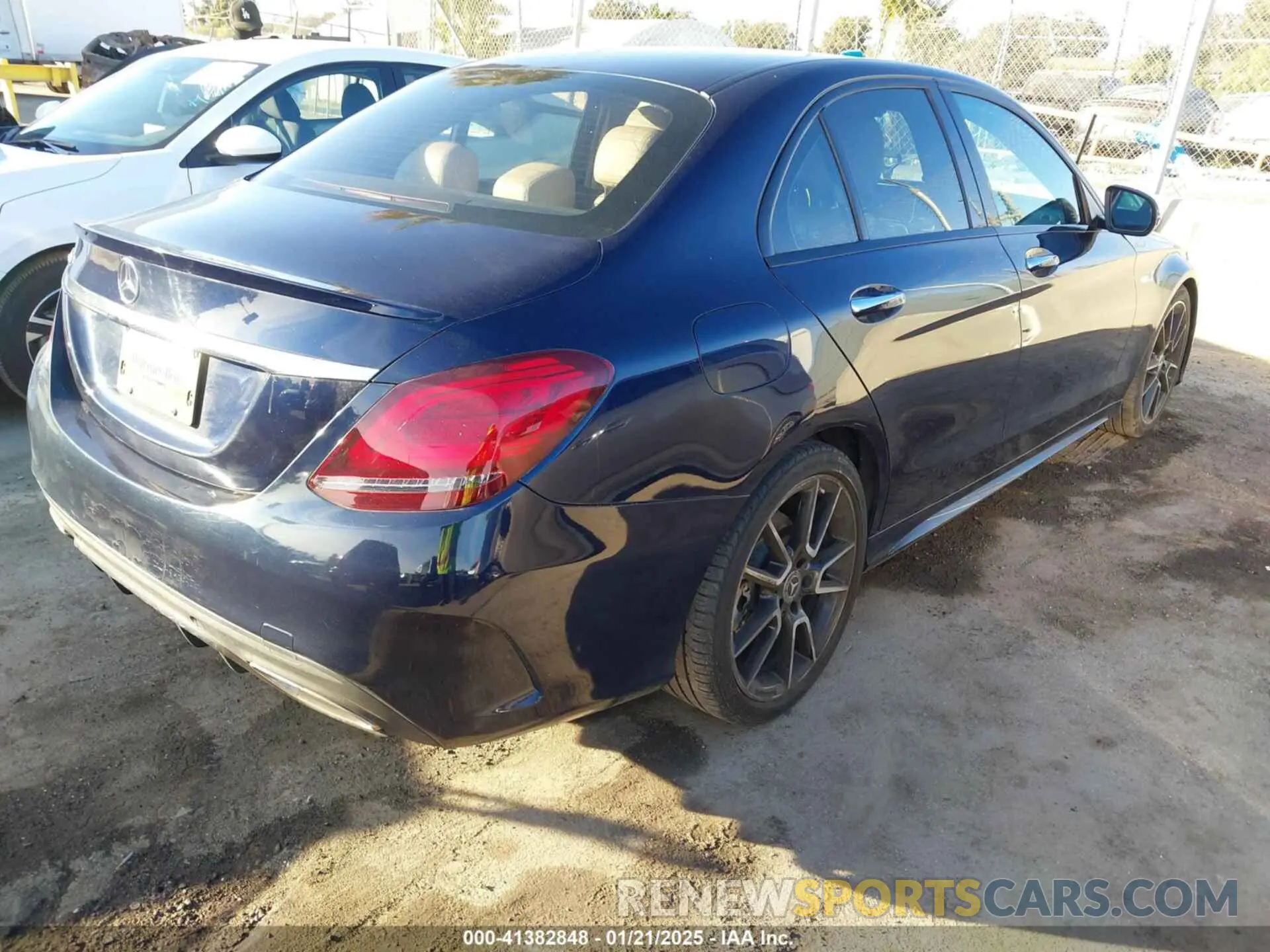 4 fotografías del automóvil dañado 55SWF8DB0LU325884 MERCEDES-BENZ C 300 2020