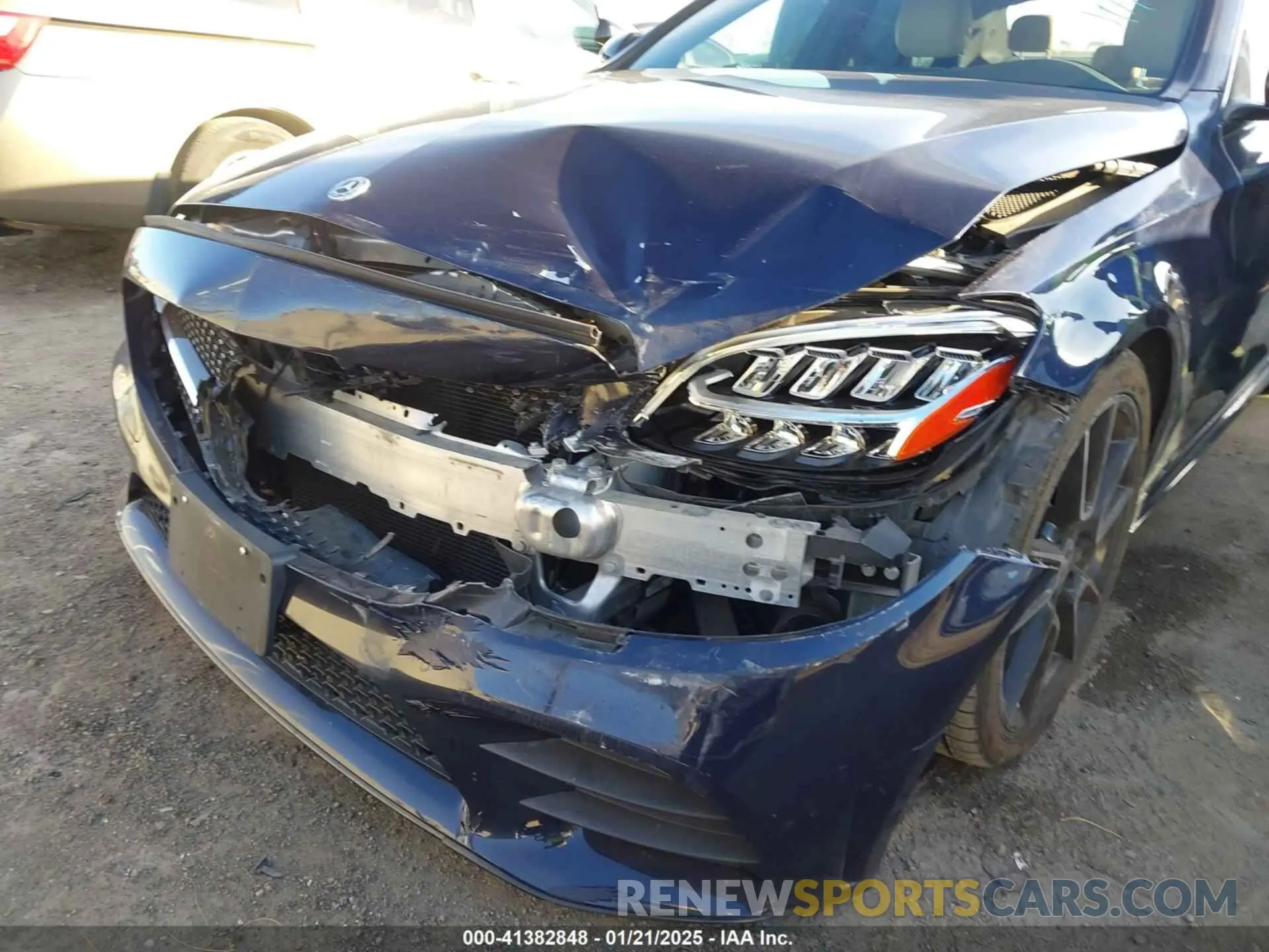 6 fotografías del automóvil dañado 55SWF8DB0LU325884 MERCEDES-BENZ C 300 2020