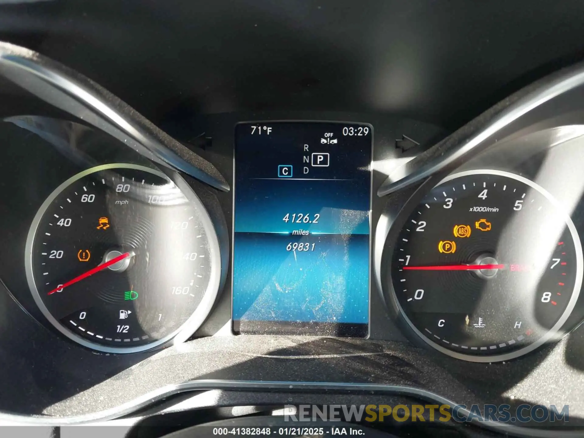7 fotografías del automóvil dañado 55SWF8DB0LU325884 MERCEDES-BENZ C 300 2020