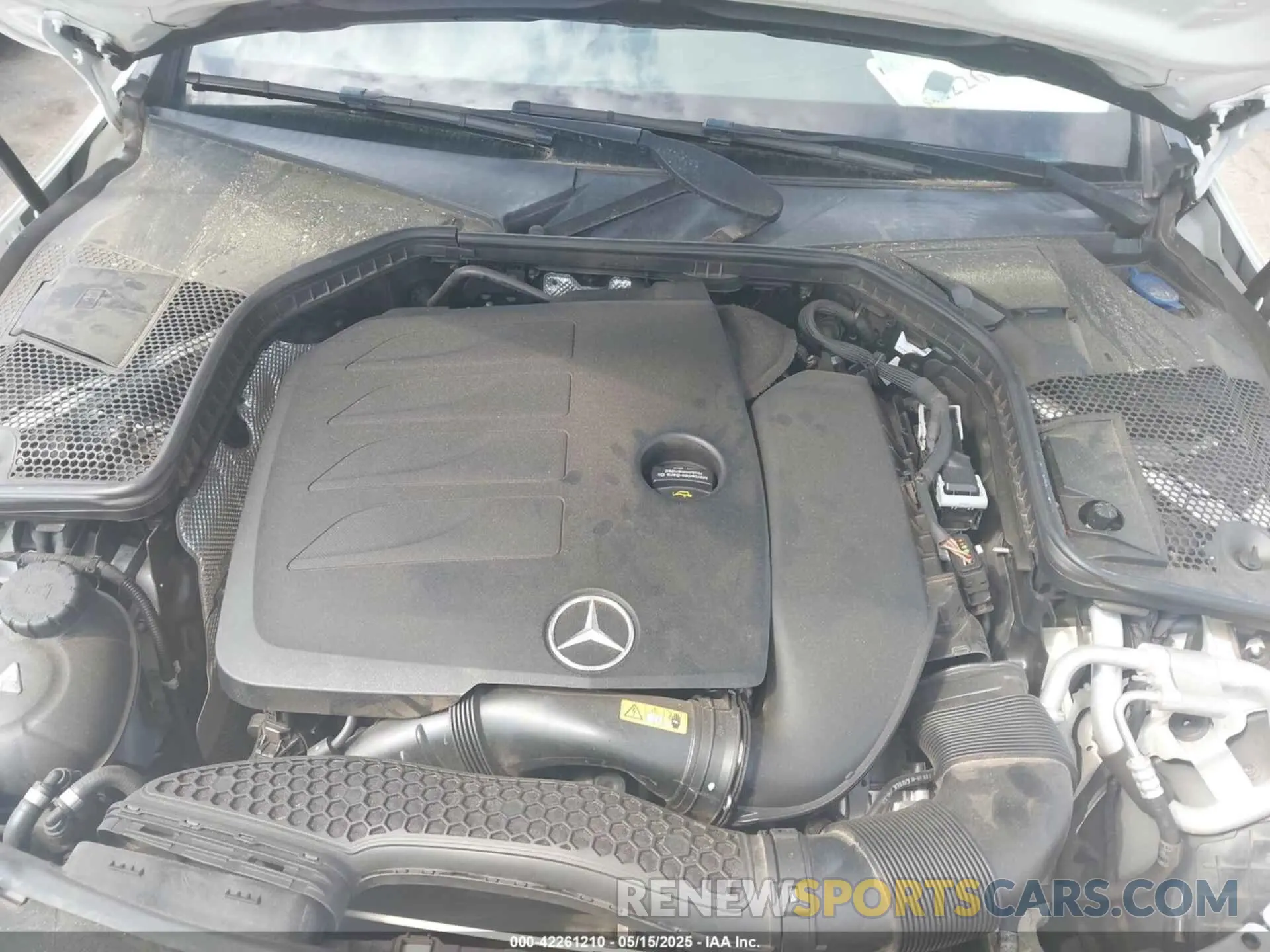 10 fotografías del automóvil dañado 55SWF8DB0LU326579 MERCEDES-BENZ C 300 2020