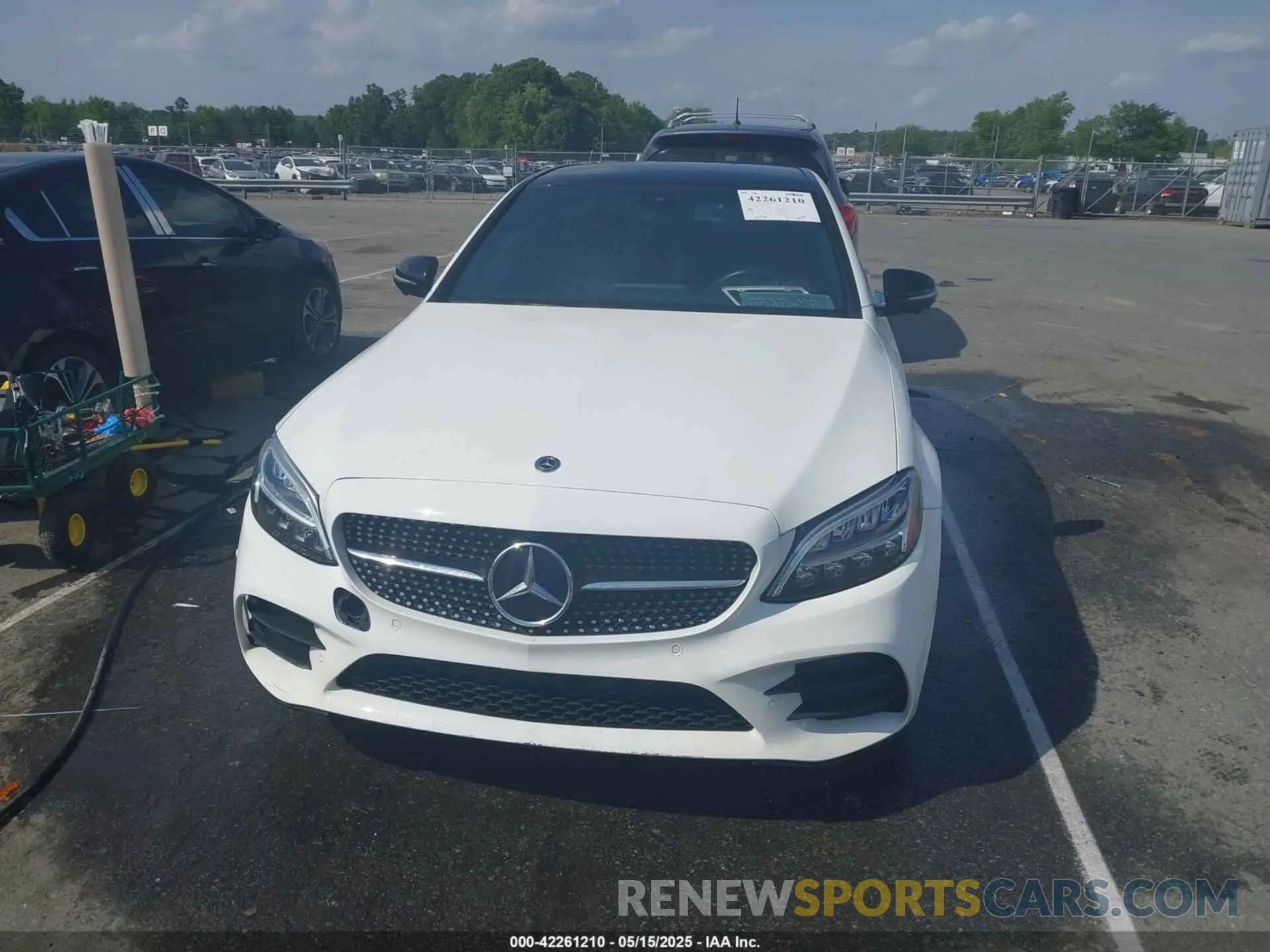 12 fotografías del automóvil dañado 55SWF8DB0LU326579 MERCEDES-BENZ C 300 2020