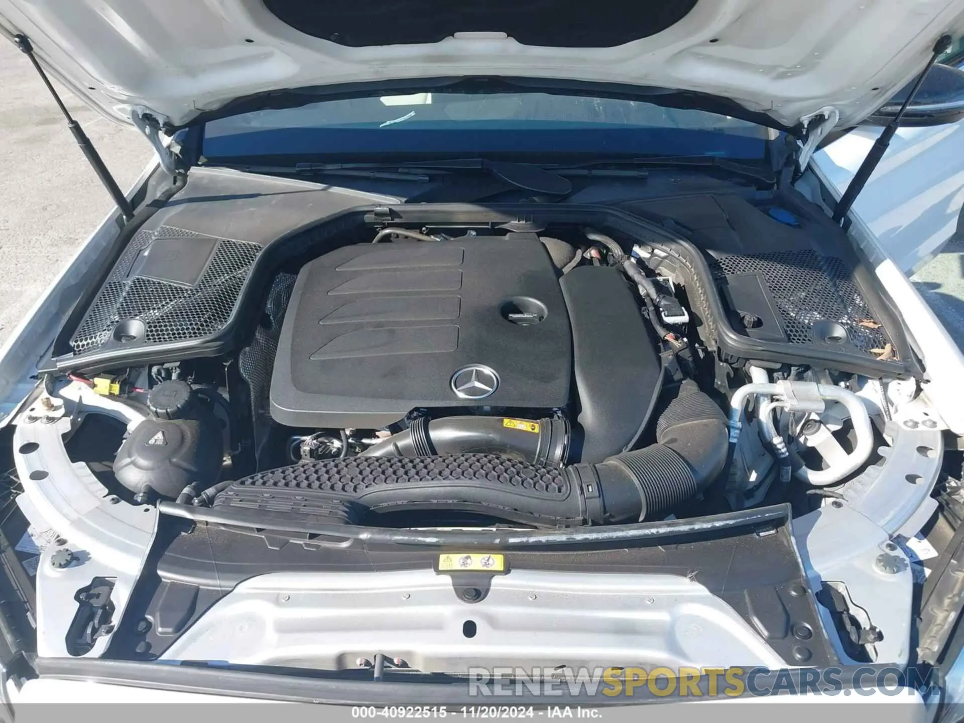 10 fotografías del automóvil dañado 55SWF8DB1LU322850 MERCEDES-BENZ C 300 2020