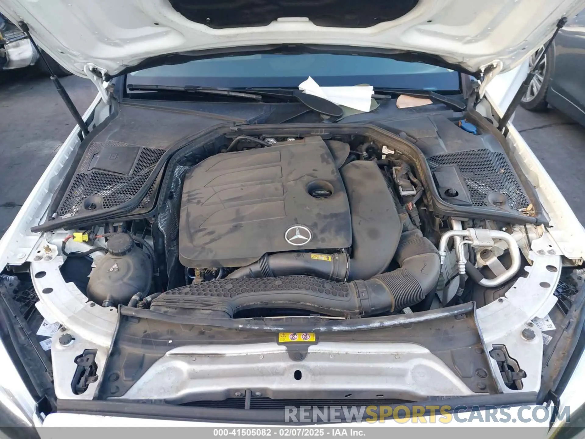 10 fotografías del automóvil dañado 55SWF8DB6LU323315 MERCEDES-BENZ C 300 2020