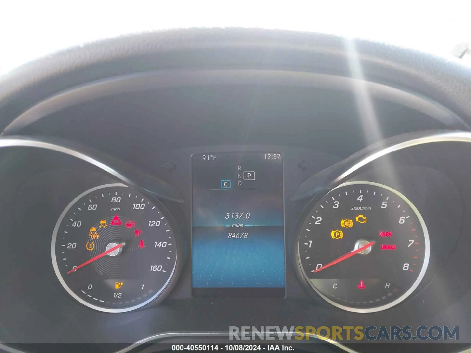 7 fotografías del automóvil dañado 55SWF8DBXLU325441 MERCEDES-BENZ C 300 2020