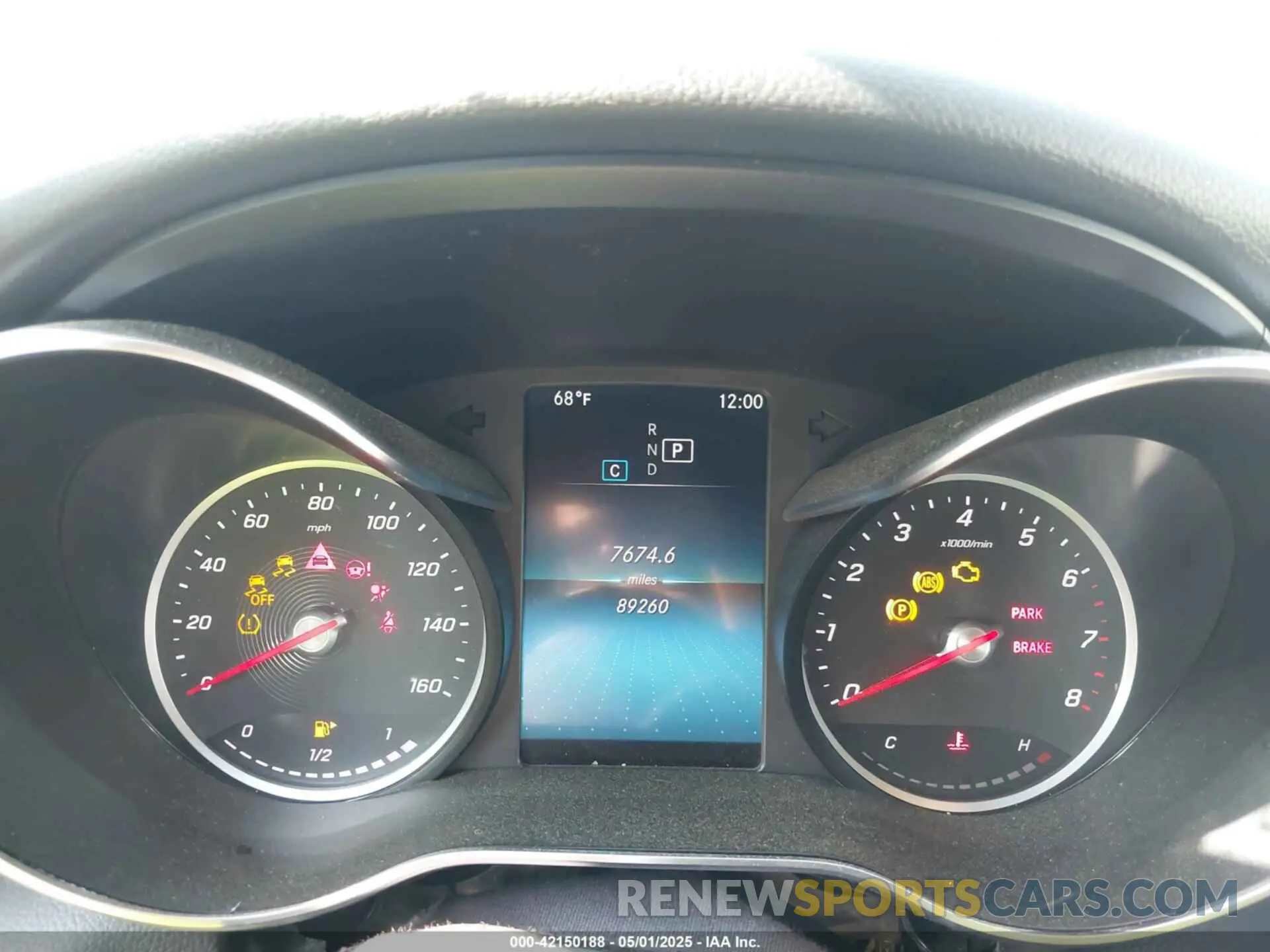 7 fotografías del automóvil dañado 55SWF8EB0LU329223 MERCEDES-BENZ C 300 2020