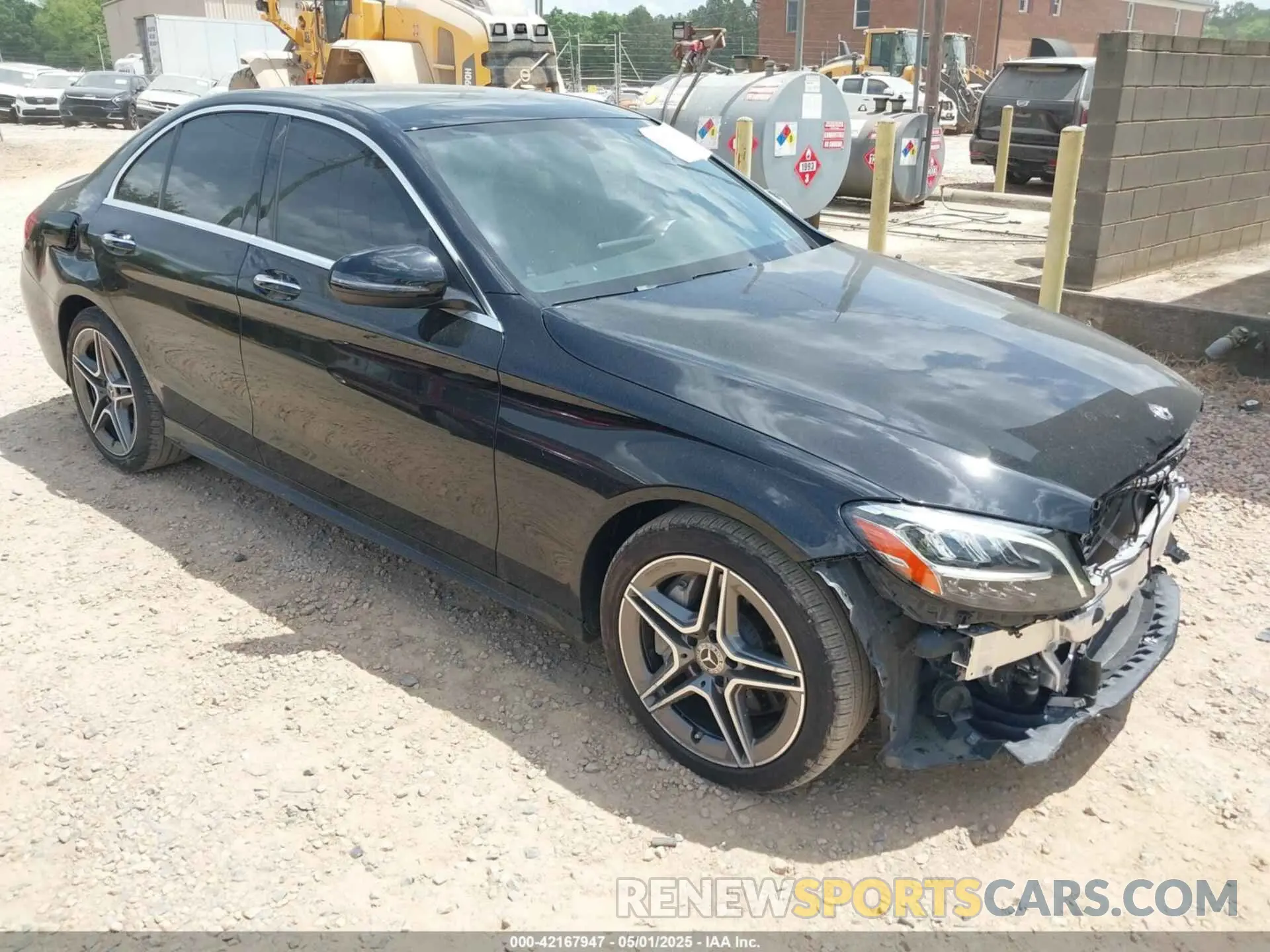 1 fotografías del automóvil dañado 55SWF8EB2LU324170 MERCEDES-BENZ C 300 2020