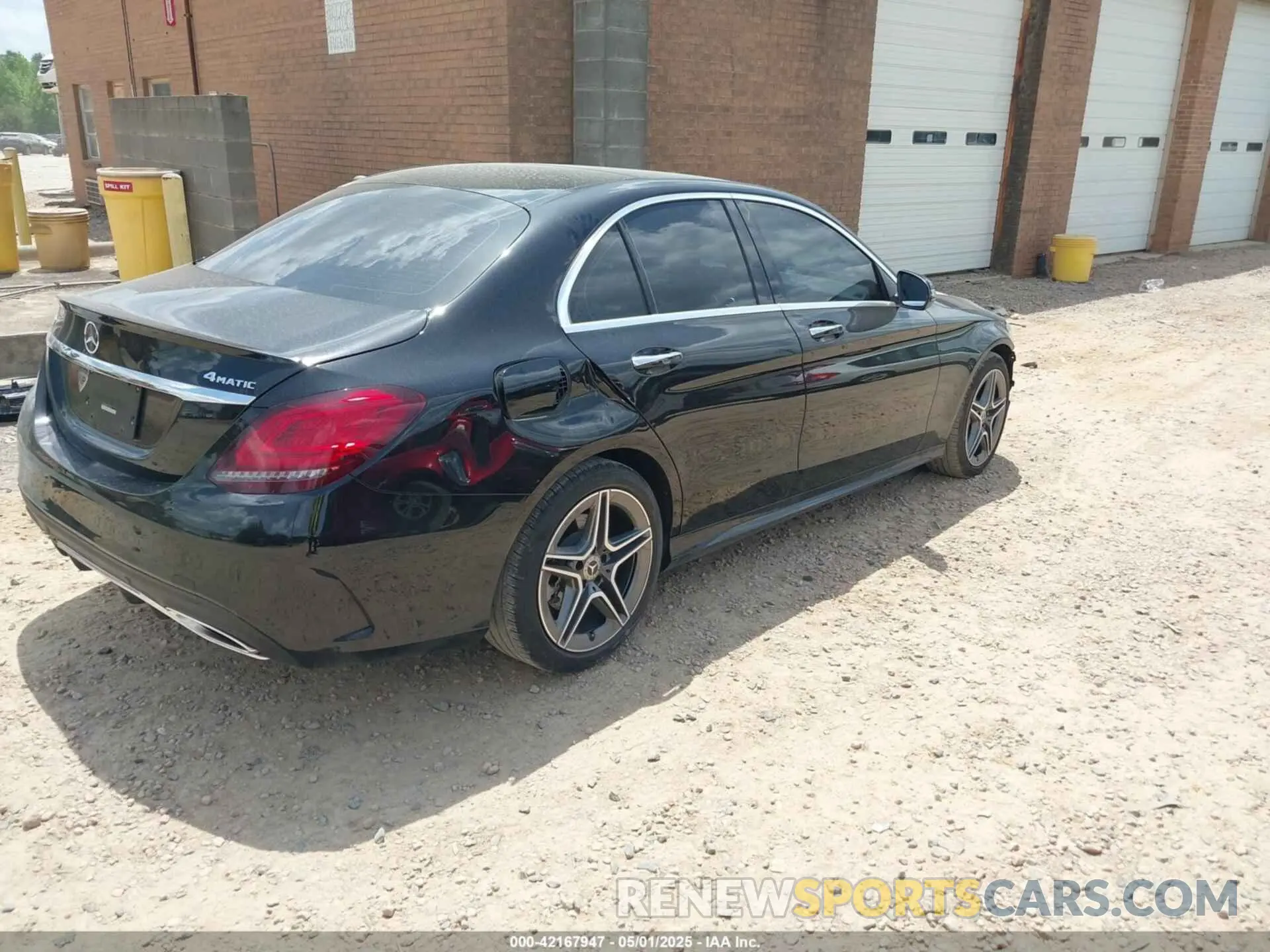 4 fotografías del automóvil dañado 55SWF8EB2LU324170 MERCEDES-BENZ C 300 2020