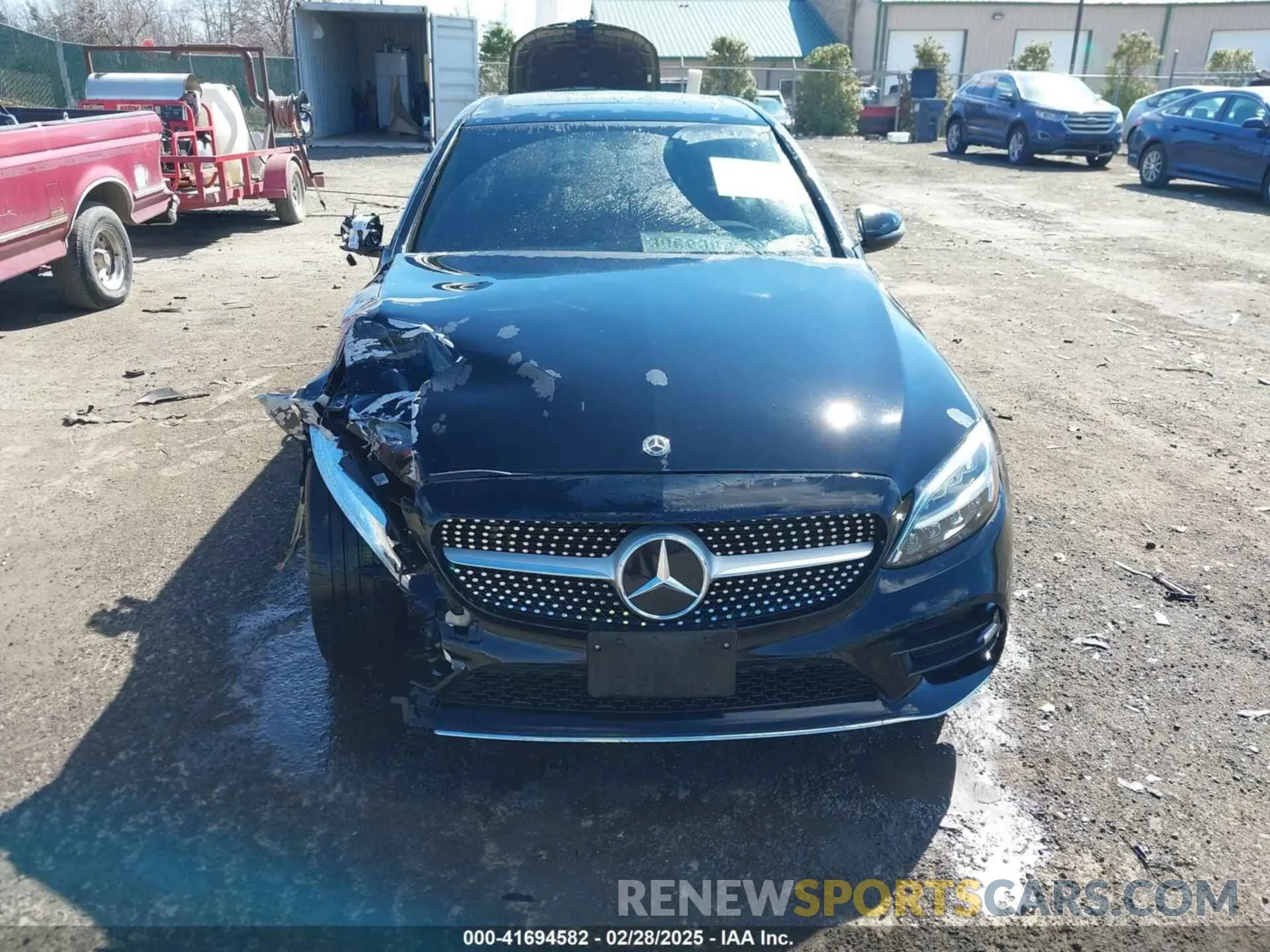 12 fotografías del automóvil dañado 55SWF8EBXLU333246 MERCEDES-BENZ C 300 2020
