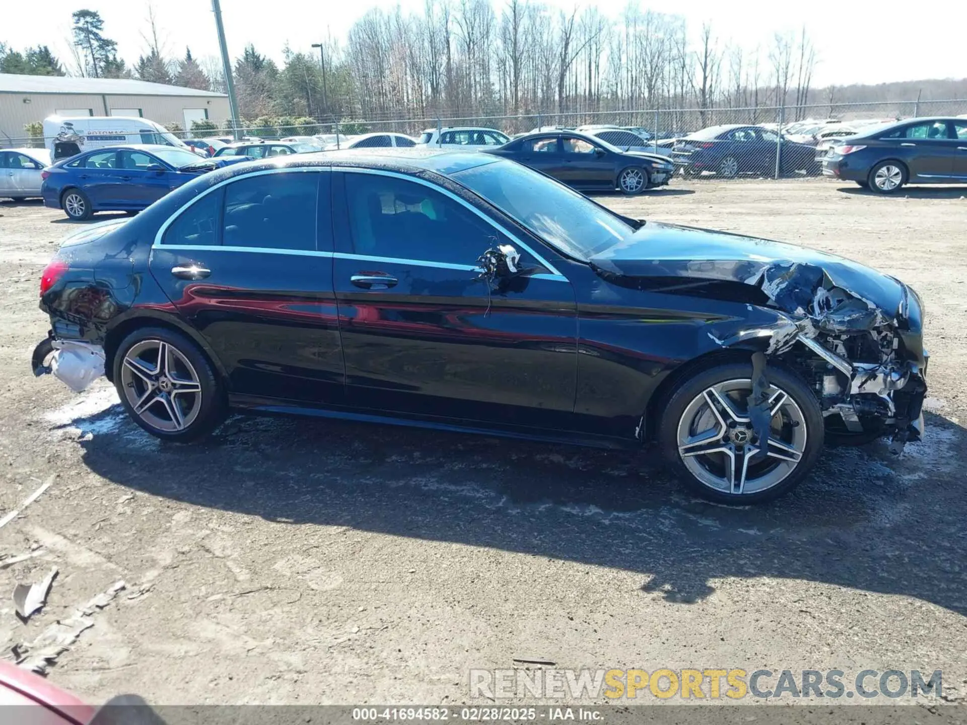 13 fotografías del automóvil dañado 55SWF8EBXLU333246 MERCEDES-BENZ C 300 2020