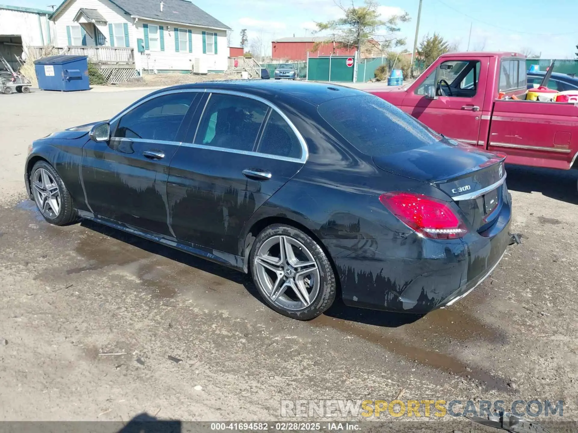 3 fotografías del automóvil dañado 55SWF8EBXLU333246 MERCEDES-BENZ C 300 2020