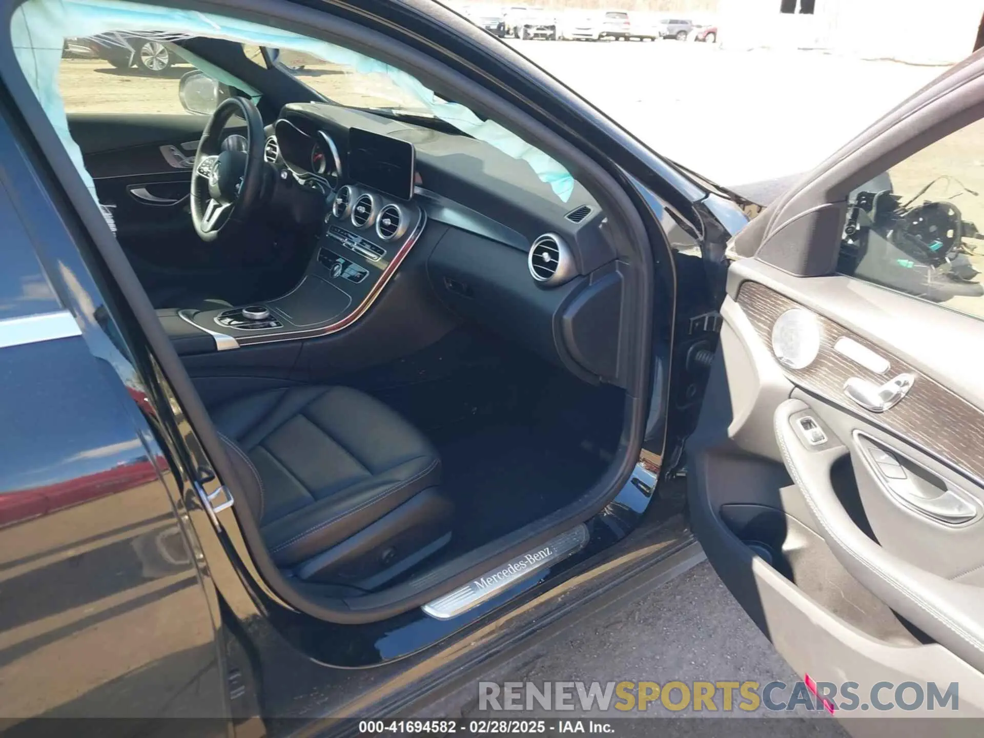 5 fotografías del automóvil dañado 55SWF8EBXLU333246 MERCEDES-BENZ C 300 2020