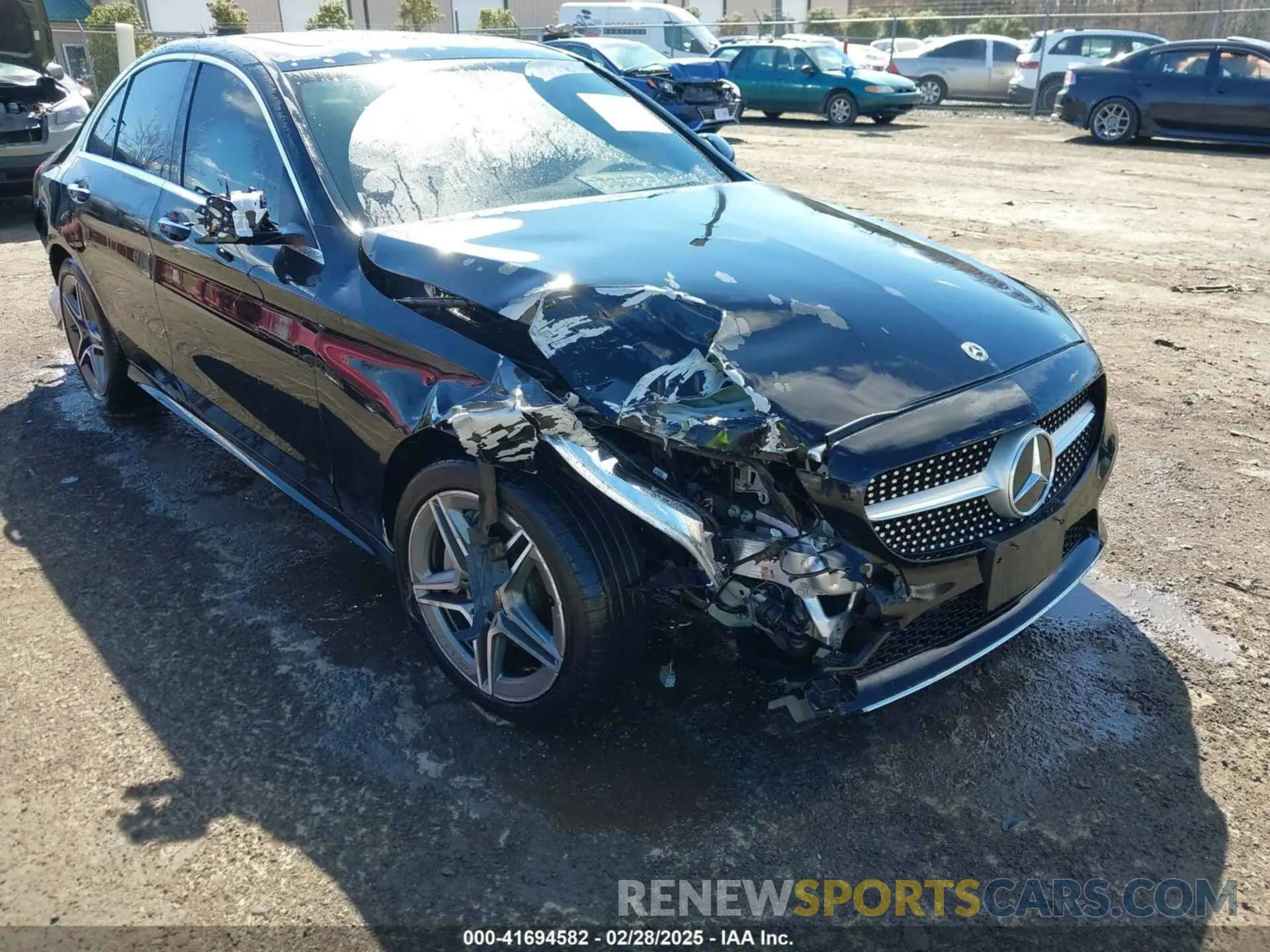 6 fotografías del automóvil dañado 55SWF8EBXLU333246 MERCEDES-BENZ C 300 2020
