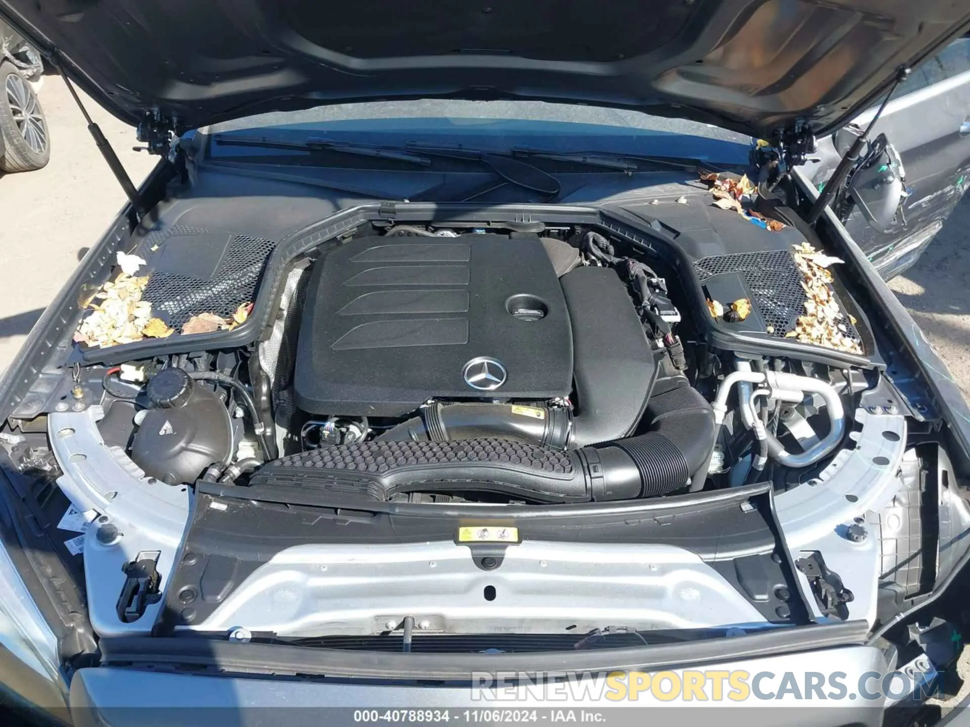 10 fotografías del automóvil dañado W1KWK8EB1LG022118 MERCEDES-BENZ C 300 2020
