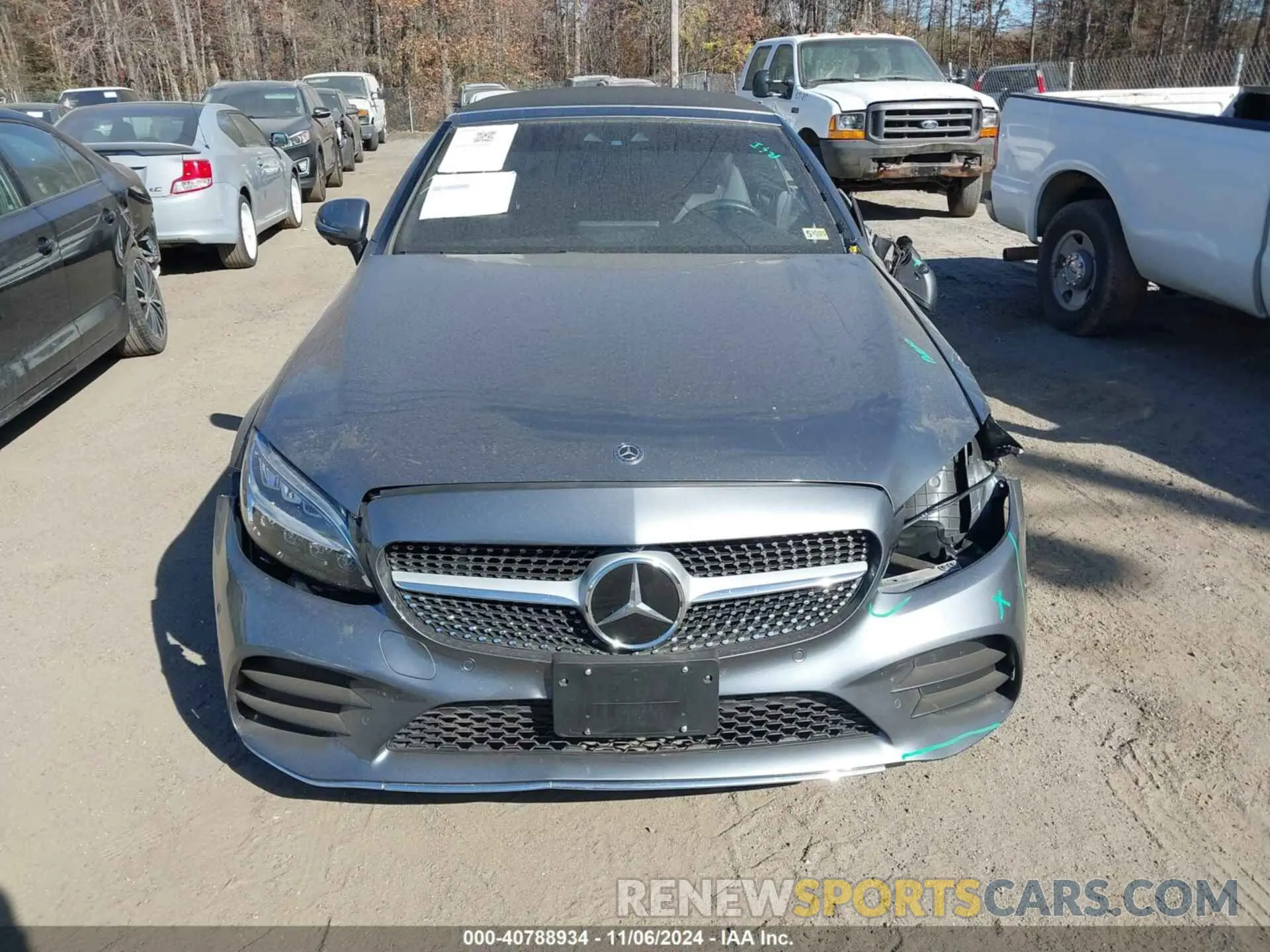 12 fotografías del automóvil dañado W1KWK8EB1LG022118 MERCEDES-BENZ C 300 2020