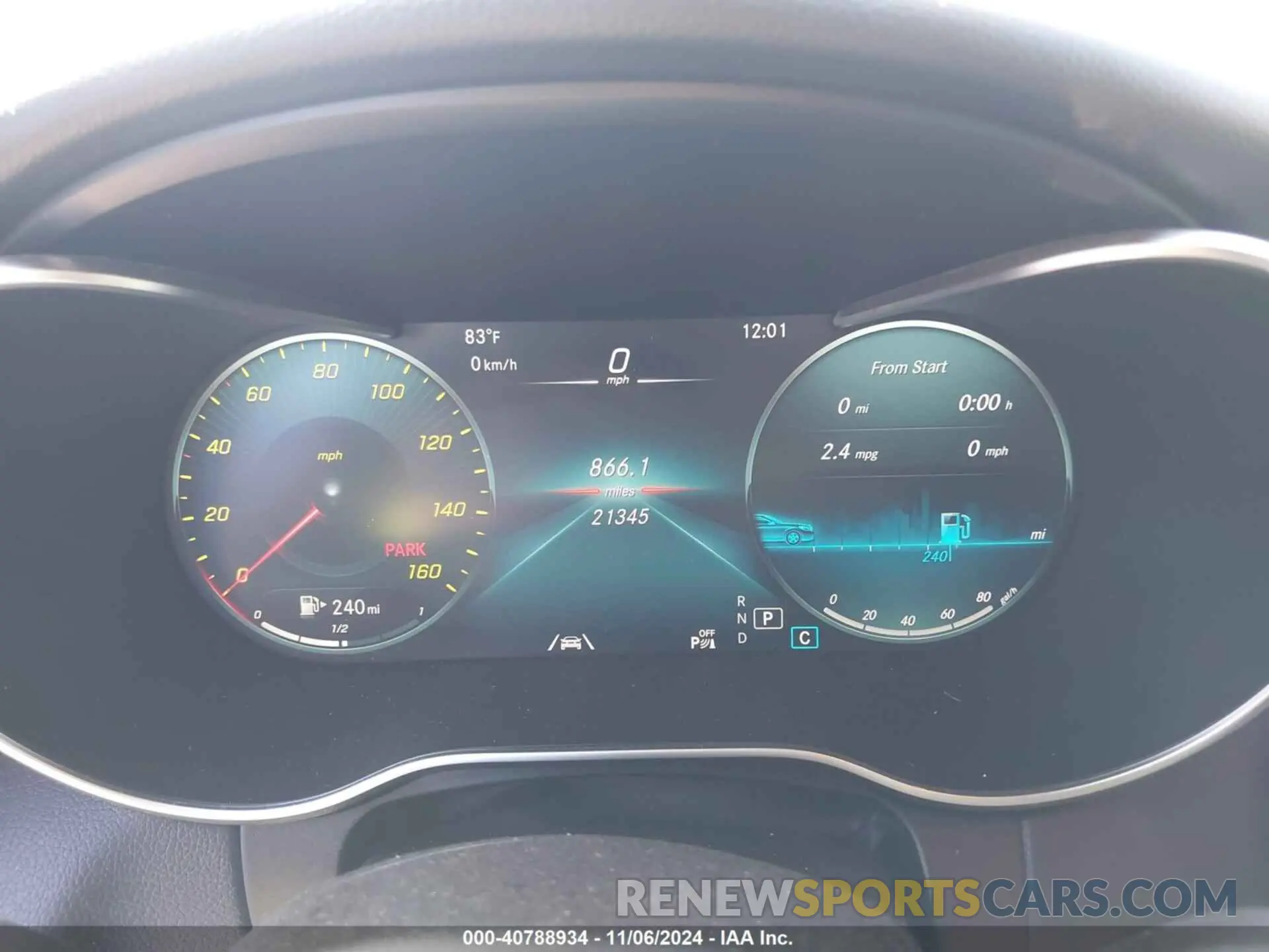 7 fotografías del automóvil dañado W1KWK8EB1LG022118 MERCEDES-BENZ C 300 2020