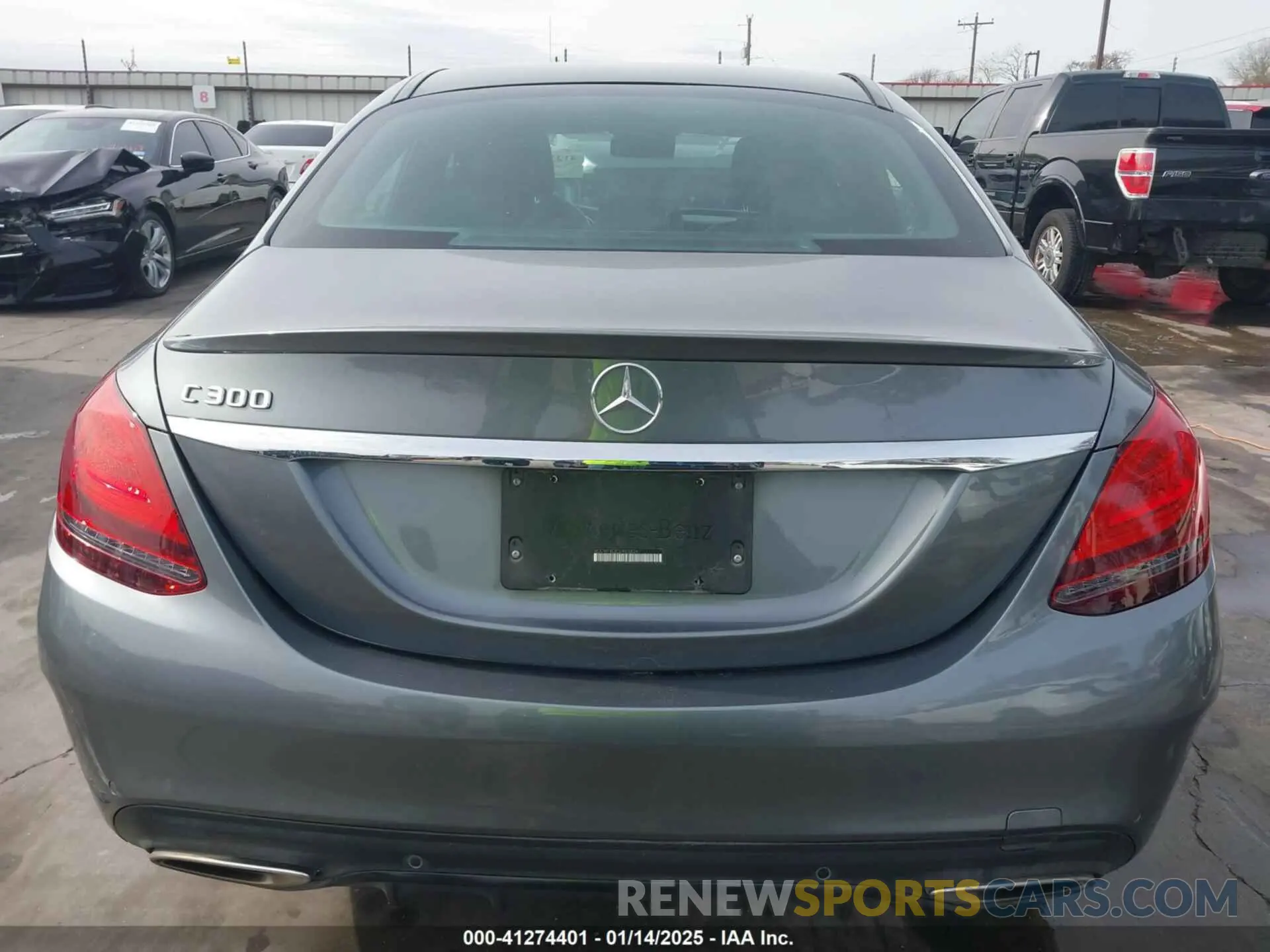 16 fotografías del automóvil dañado WDDWF8DB3LR558241 MERCEDES-BENZ C 300 2020