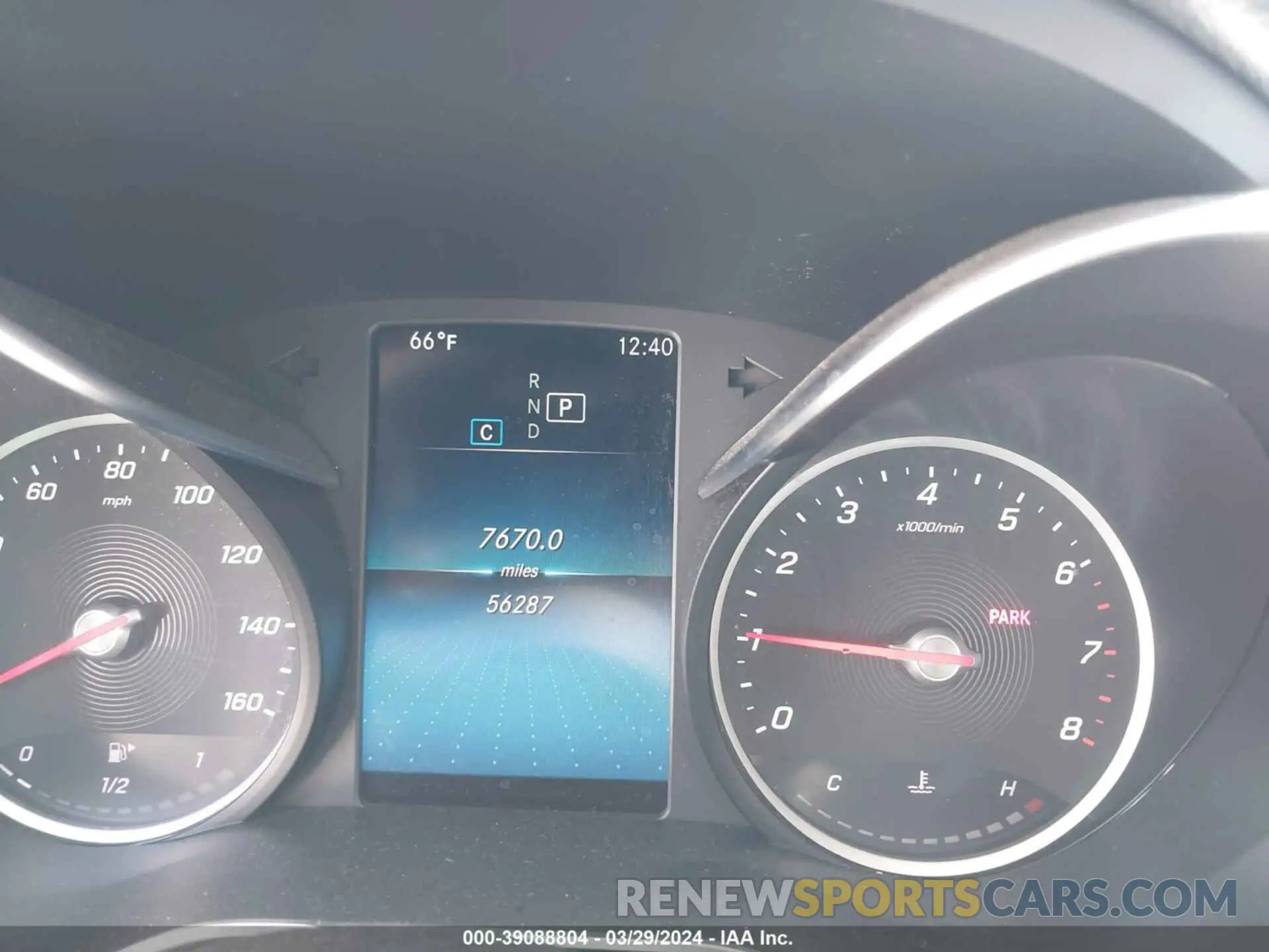 7 fotografías del automóvil dañado WDDWF8DB6LR534614 MERCEDES-BENZ C 300 2020