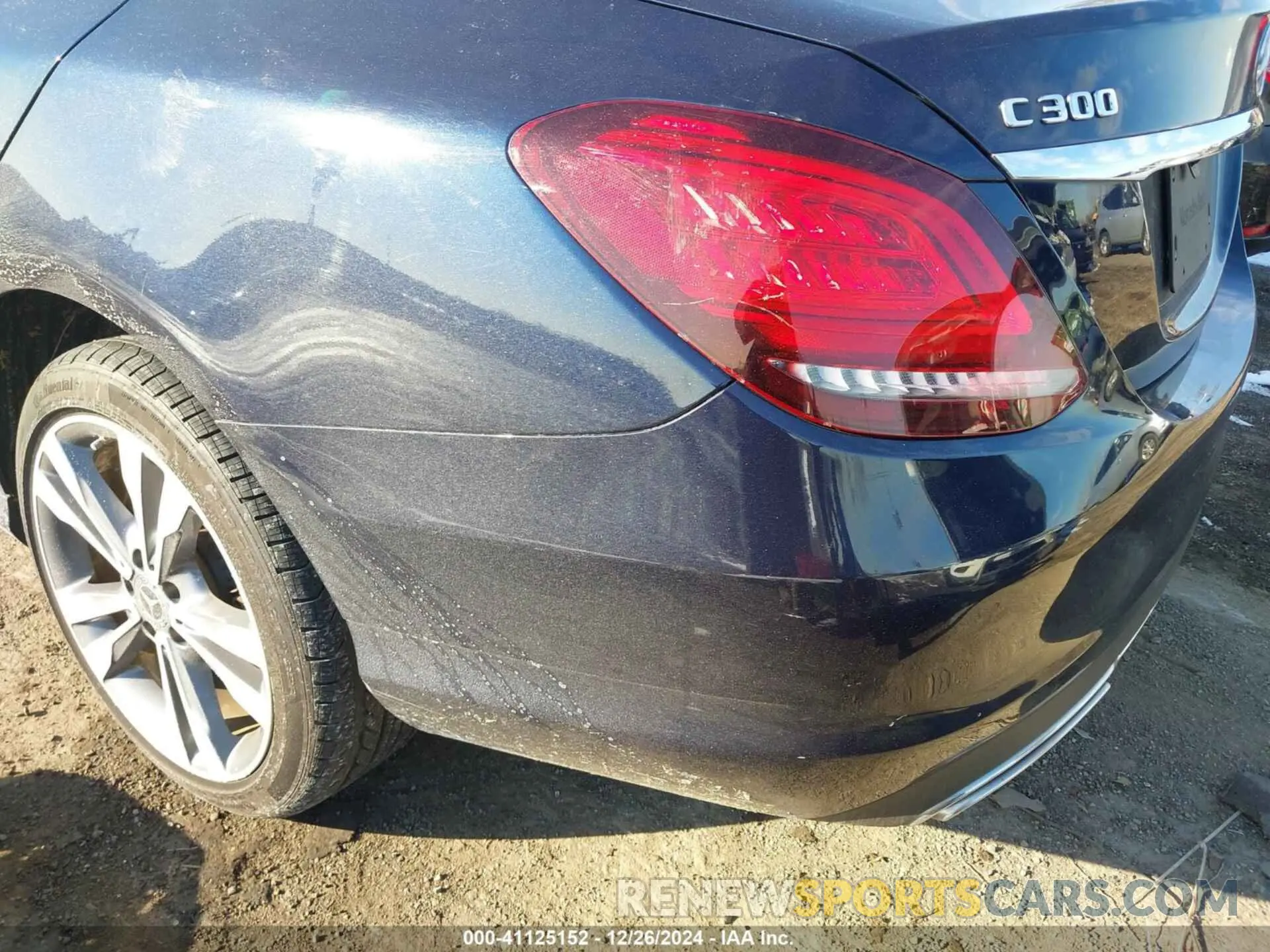20 fotografías del automóvil dañado WDDWF8EB3LR545536 MERCEDES-BENZ C 300 2020
