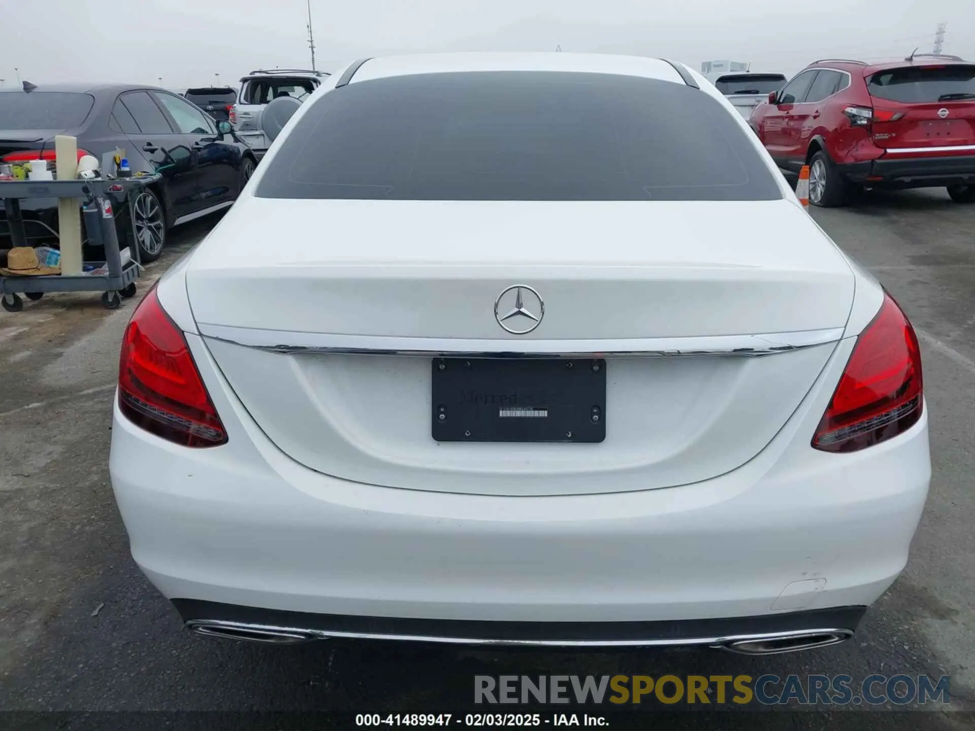 16 fotografías del automóvil dañado W1KWF8DB0MR648738 MERCEDES-BENZ C 300 2021