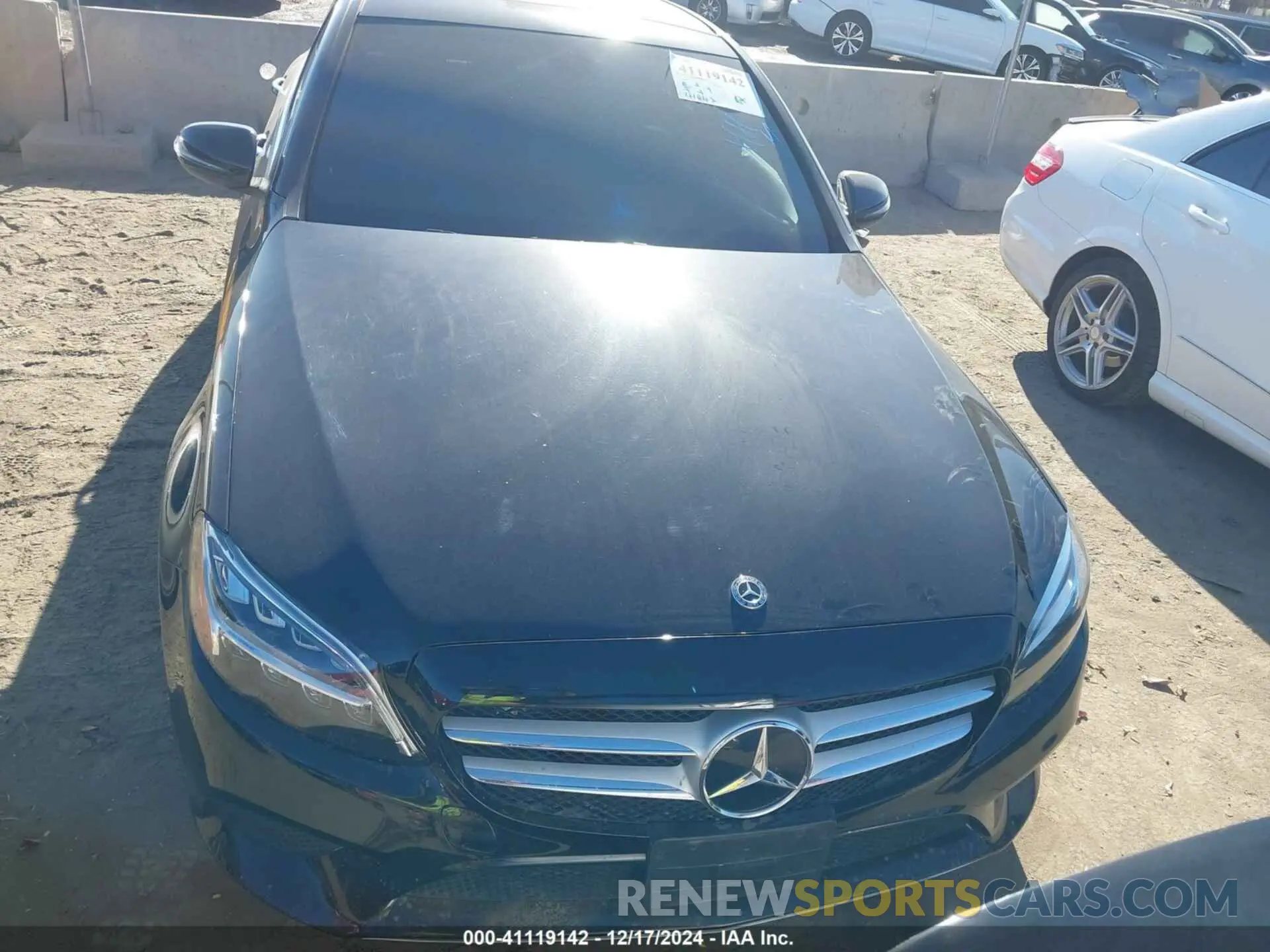 13 fotografías del automóvil dañado W1KWF8DB1MR609950 MERCEDES-BENZ C 300 2021