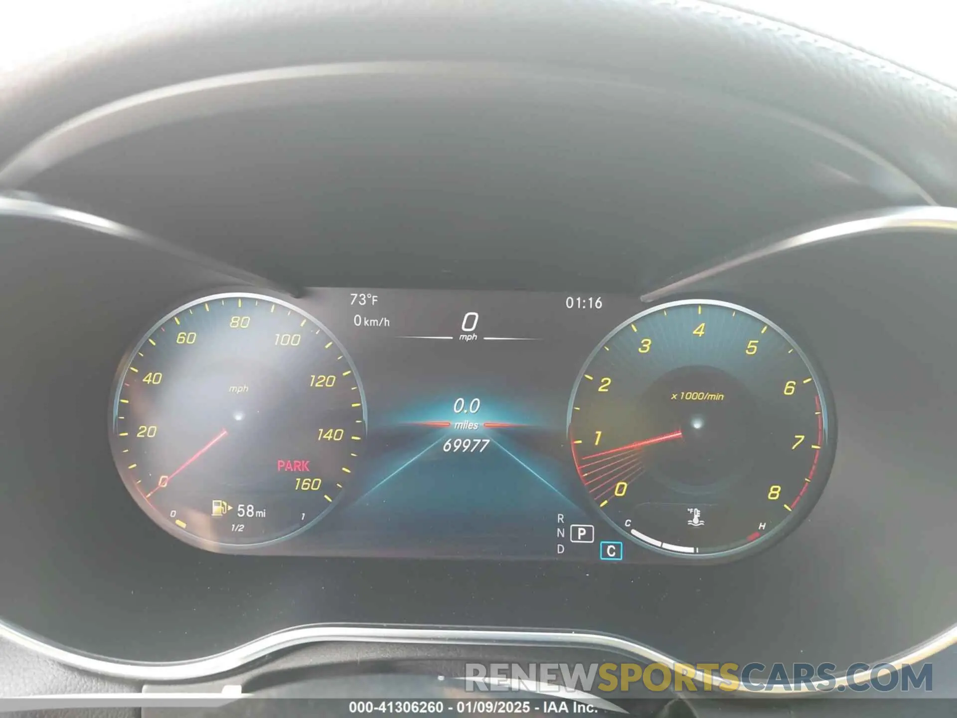 7 fotografías del automóvil dañado W1KWF8DB1MR634640 MERCEDES-BENZ C 300 2021