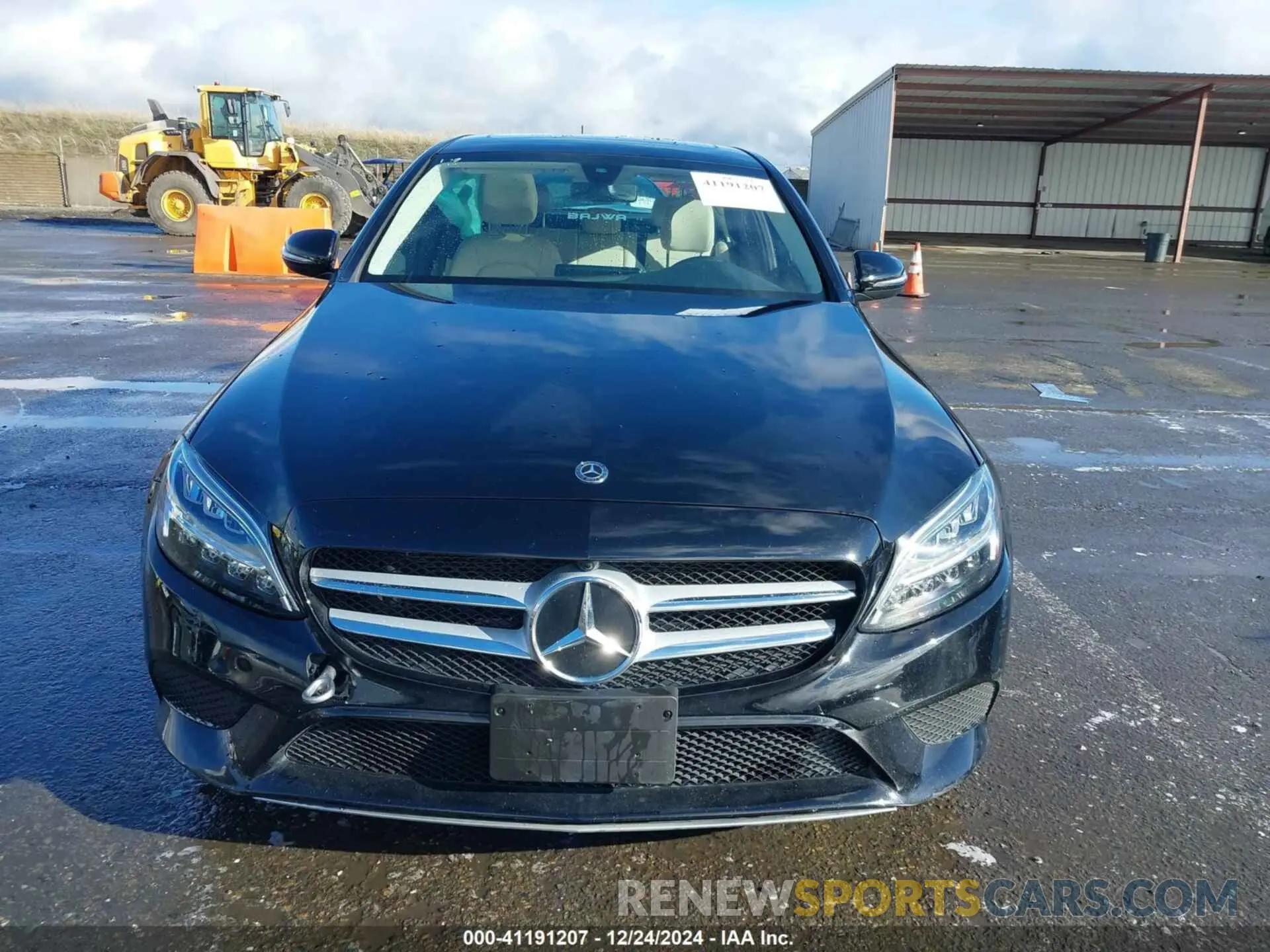 12 fotografías del automóvil dañado W1KWF8DB2MR645467 MERCEDES-BENZ C 300 2021