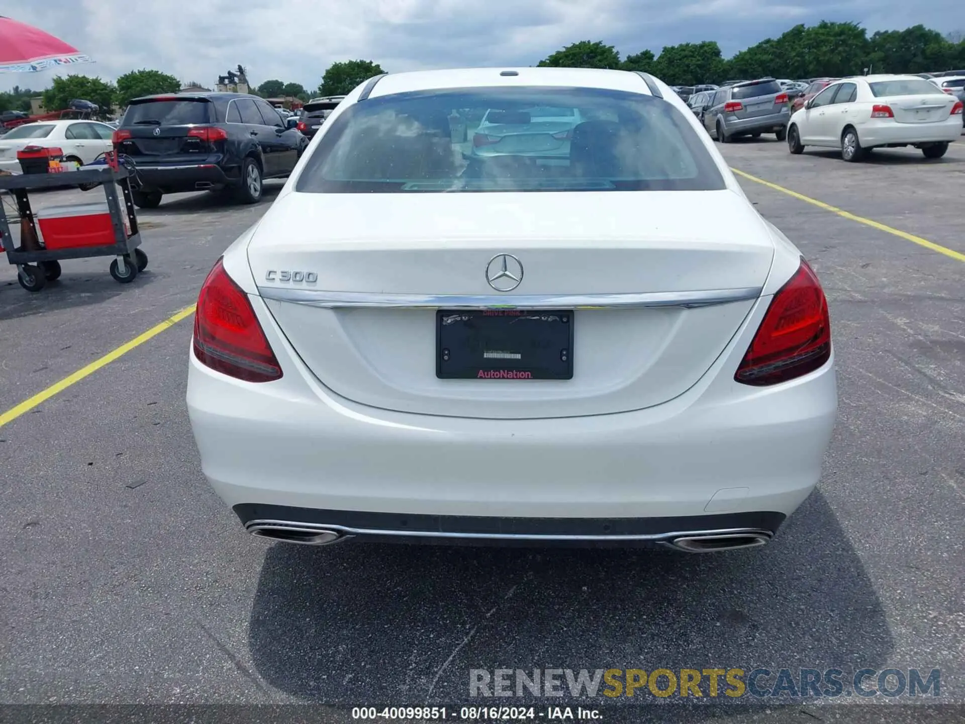 16 fotografías del automóvil dañado W1KWF8DB5MR625018 MERCEDES-BENZ C 300 2021