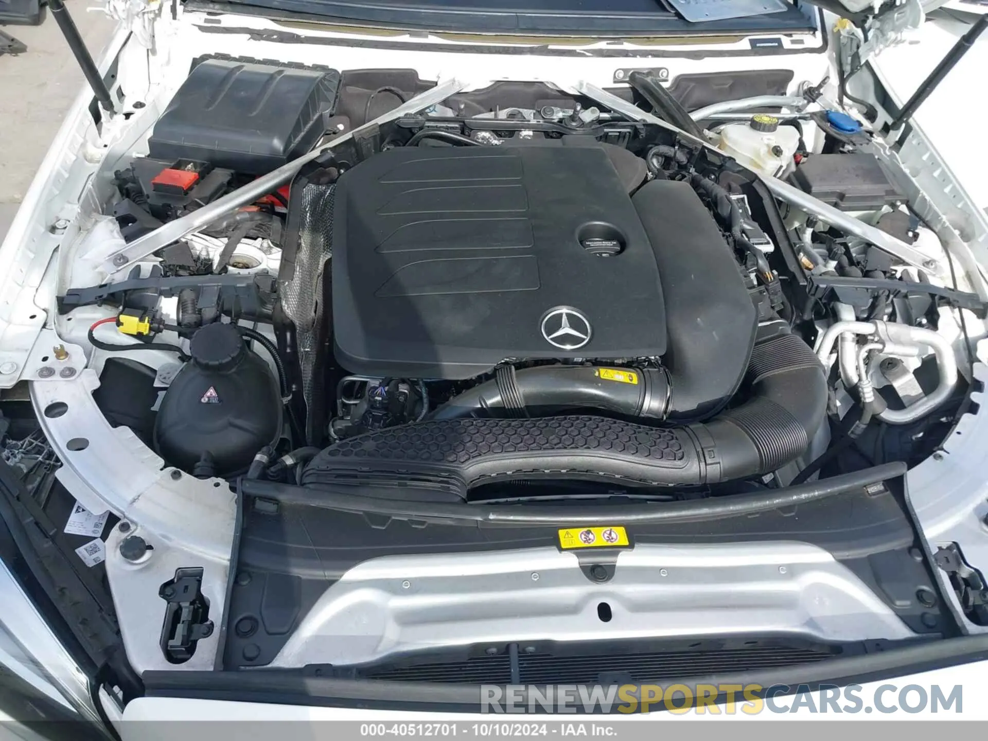 10 fotografías del automóvil dañado W1KWF8DB5MR649268 MERCEDES-BENZ C 300 2021