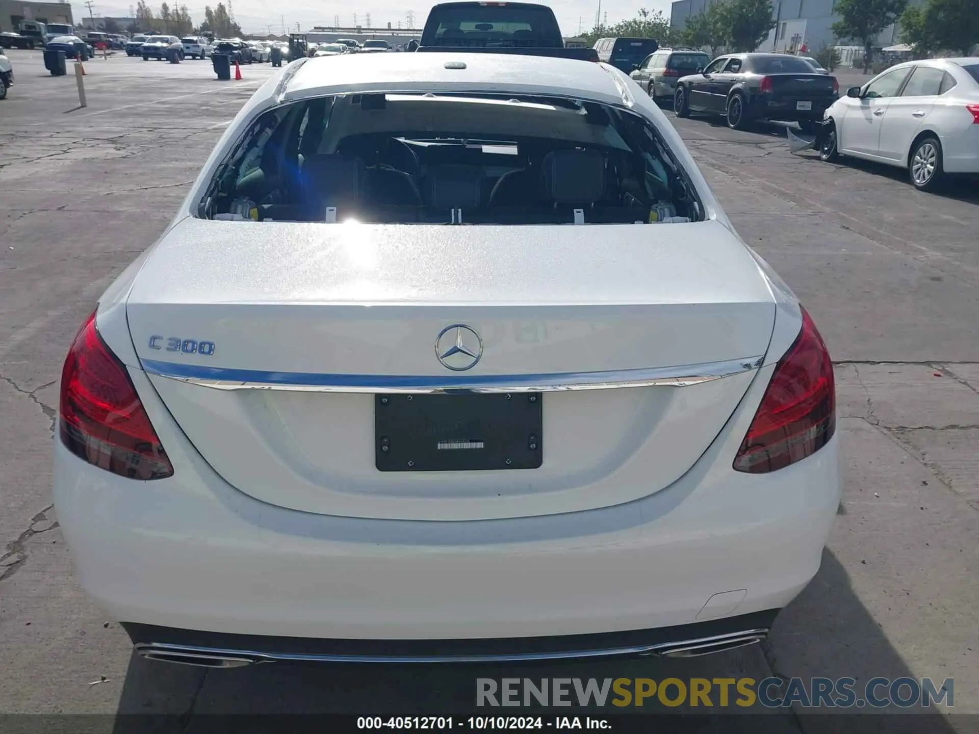 17 fotografías del automóvil dañado W1KWF8DB5MR649268 MERCEDES-BENZ C 300 2021