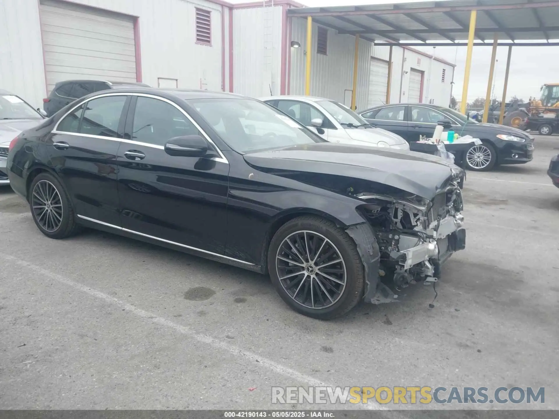 1 fotografías del automóvil dañado W1KWF8DB5MR650484 MERCEDES-BENZ C 300 2021