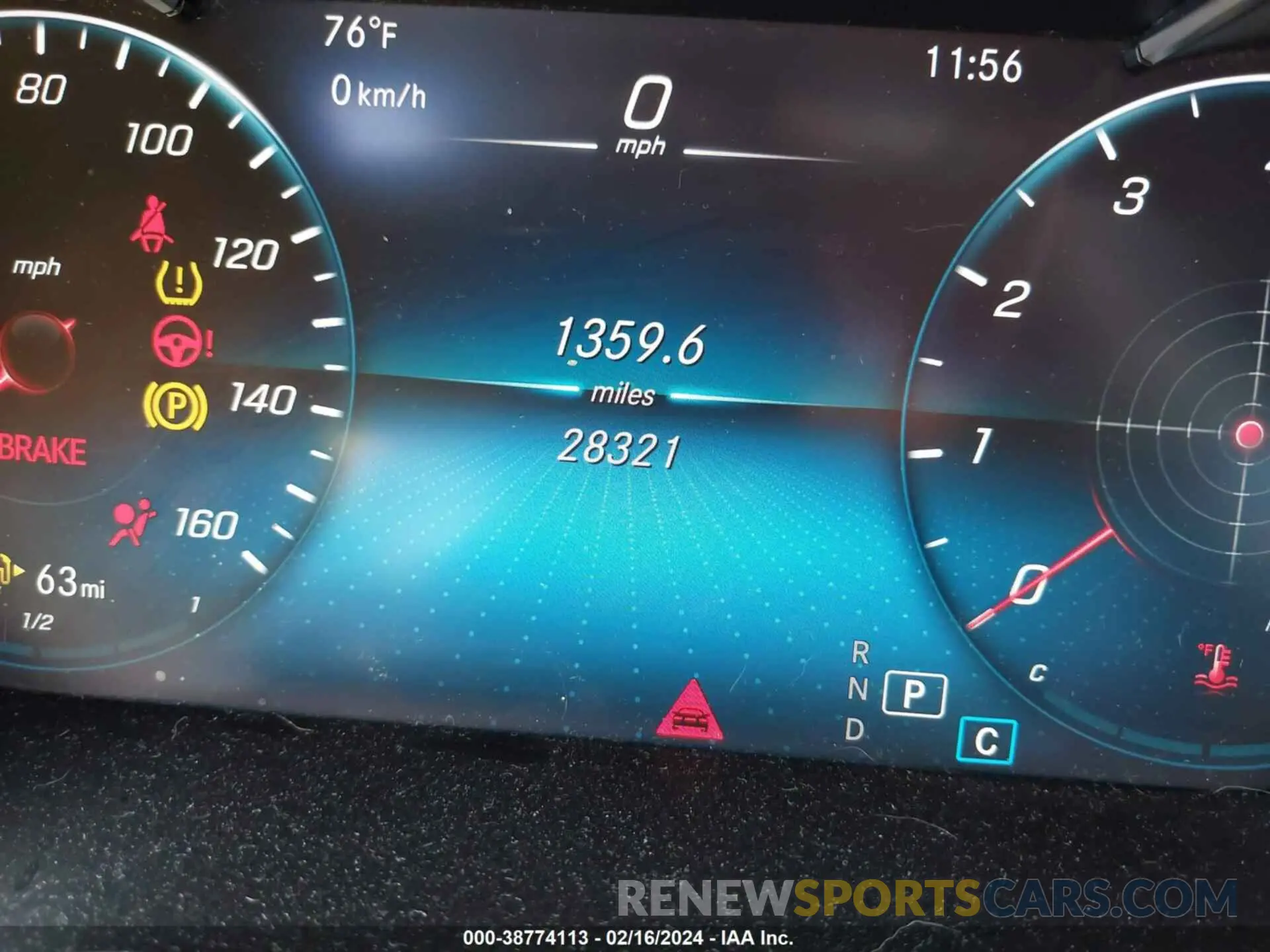 7 fotografías del automóvil dañado W1KWF8DBXMR613155 MERCEDES-BENZ C 300 2021
