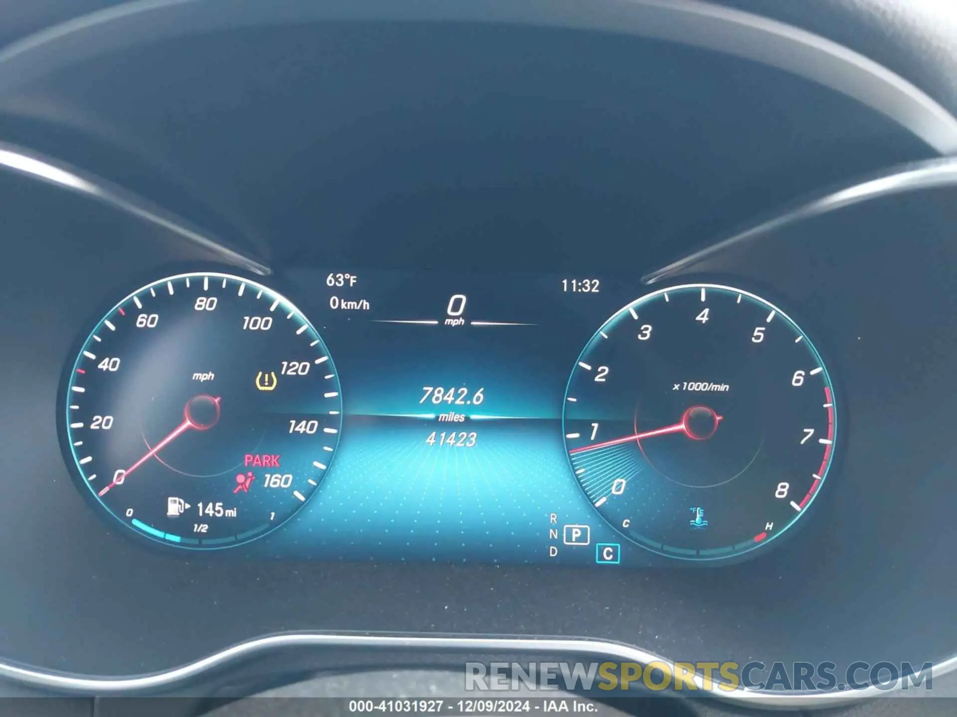 7 fotografías del automóvil dañado W1KWF8DBXMR634748 MERCEDES-BENZ C 300 2021