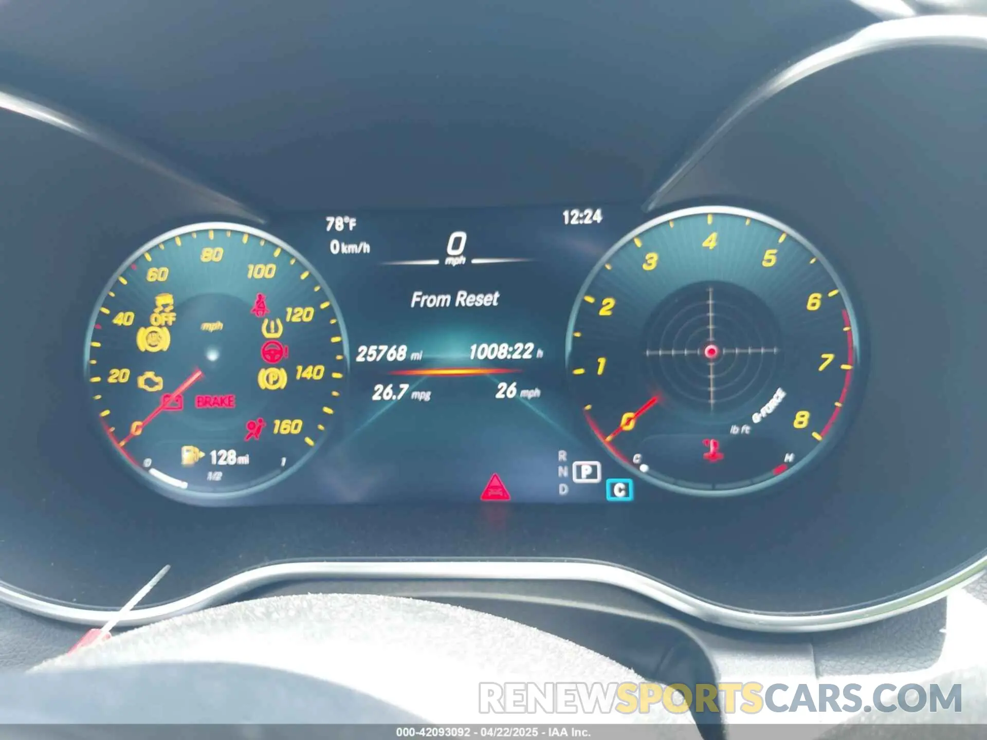 7 fotografías del automóvil dañado W1KWF8DBXMR645829 MERCEDES-BENZ C 300 2021