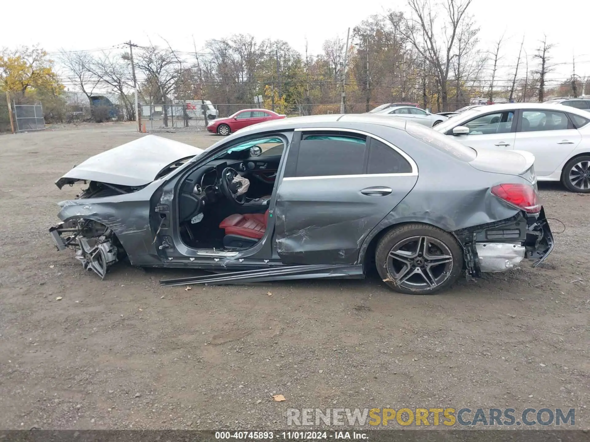 13 fotografías del automóvil dañado W1KWF8EB0MR630092 MERCEDES-BENZ C 300 2021