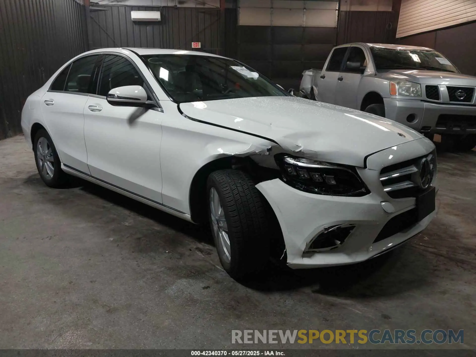 1 fotografías del automóvil dañado W1KWF8EB5MR635319 MERCEDES-BENZ C 300 2021