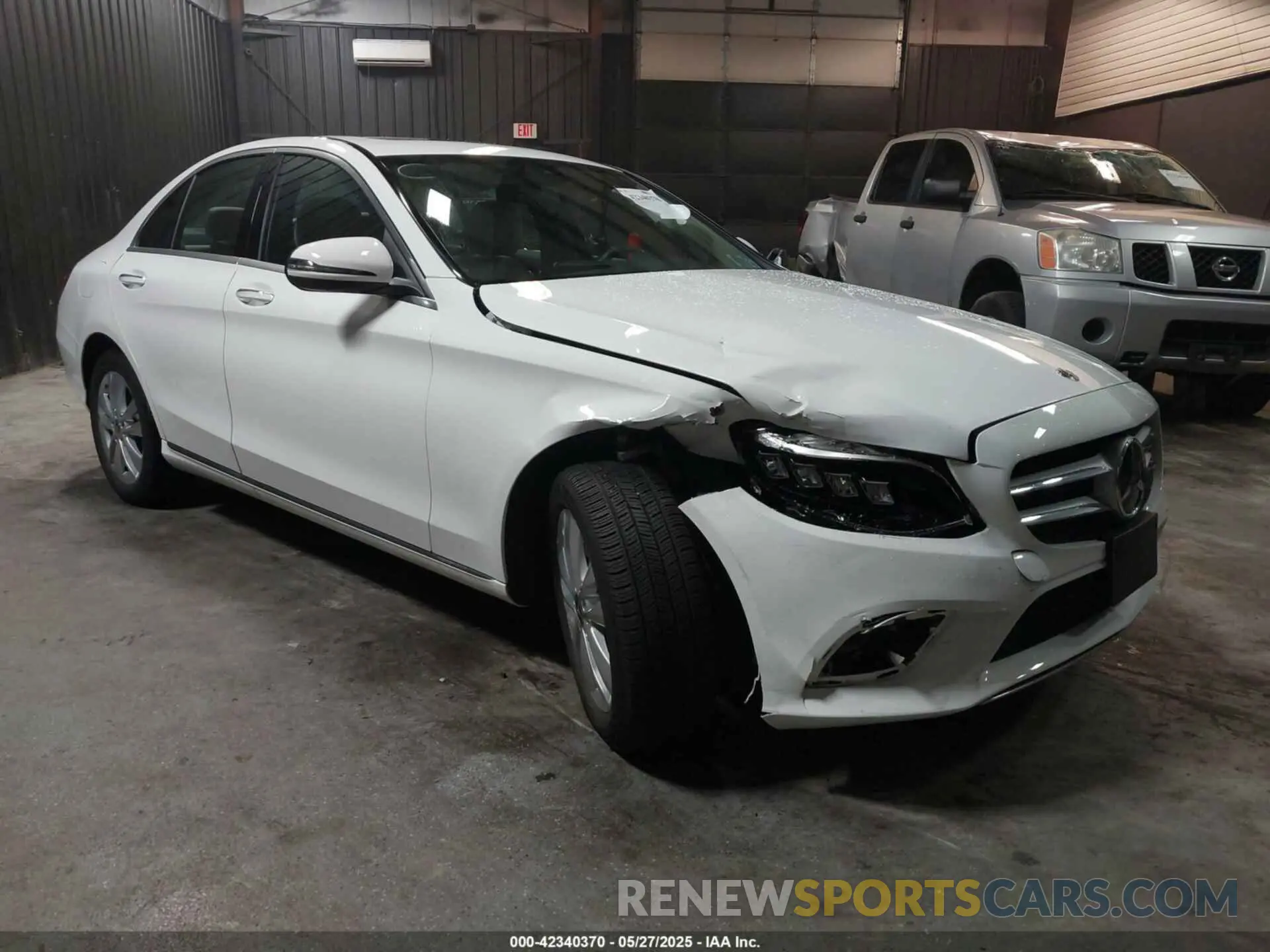 6 fotografías del automóvil dañado W1KWF8EB5MR635319 MERCEDES-BENZ C 300 2021