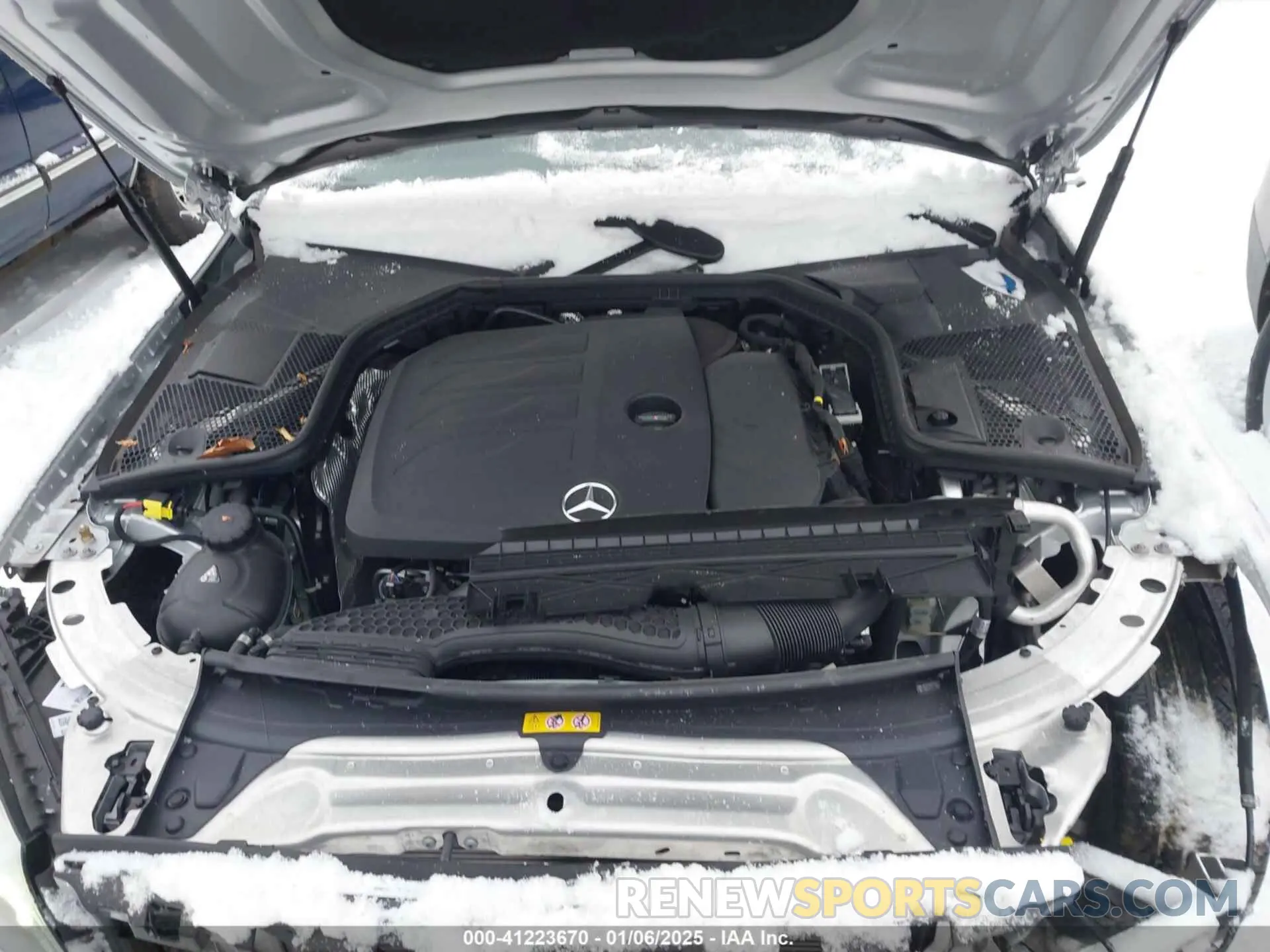 10 fotografías del automóvil dañado W1KWF8EB6MR651190 MERCEDES-BENZ C 300 2021