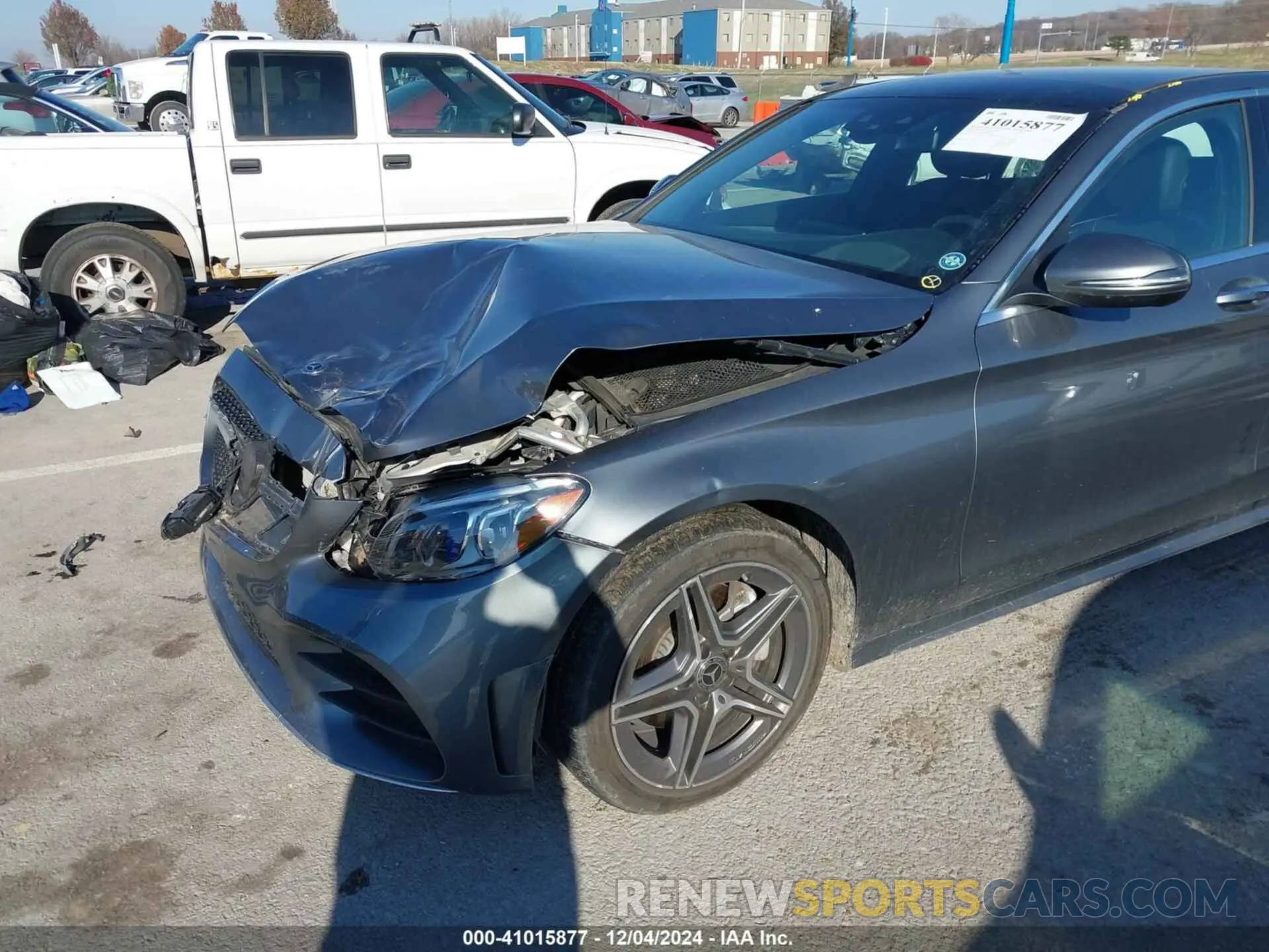 18 fotografías del automóvil dañado W1KWF8EB7MR640196 MERCEDES-BENZ C 300 2021