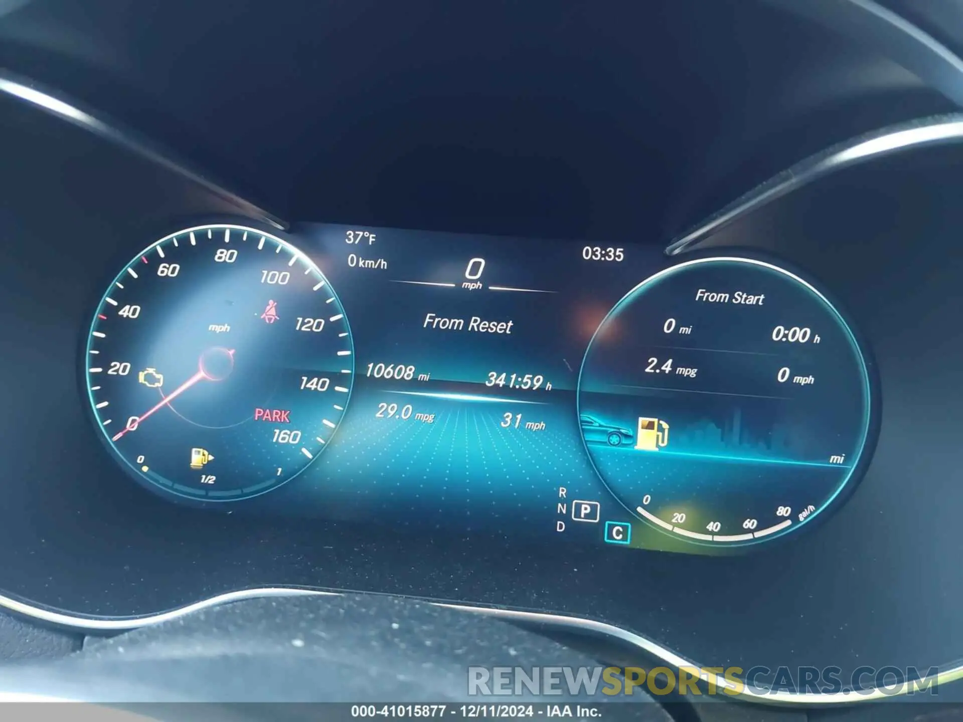 7 fotografías del automóvil dañado W1KWF8EB7MR640196 MERCEDES-BENZ C 300 2021