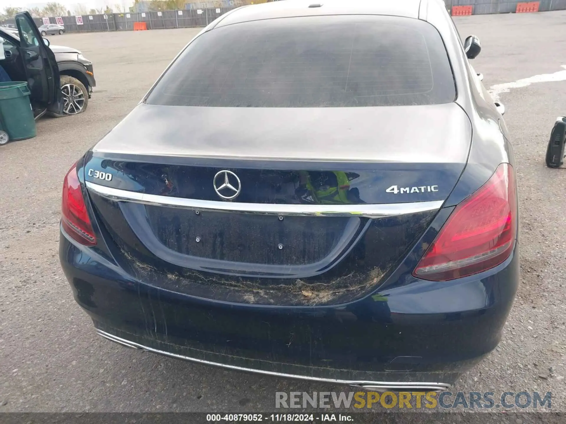 16 fotografías del automóvil dañado W1KWF8EB8MR649134 MERCEDES-BENZ C 300 2021