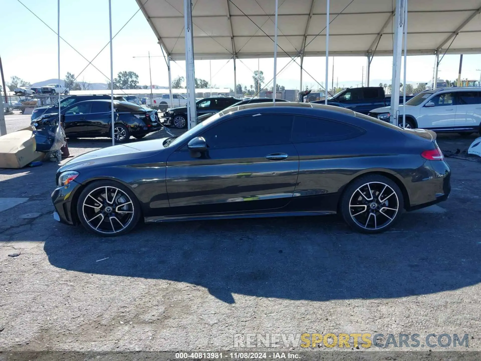 14 fotografías del automóvil dañado W1KWJ8DBXMG092058 MERCEDES-BENZ C 300 2021