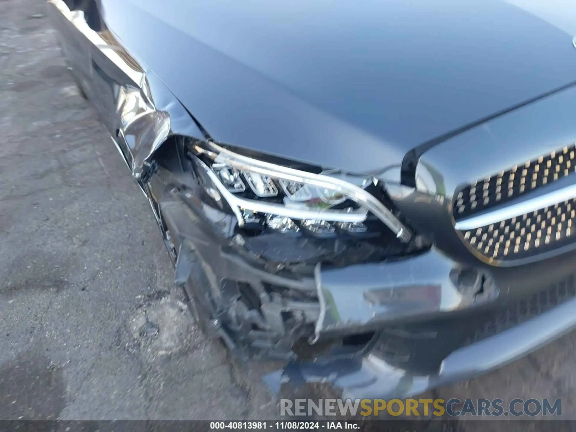 6 fotografías del automóvil dañado W1KWJ8DBXMG092058 MERCEDES-BENZ C 300 2021