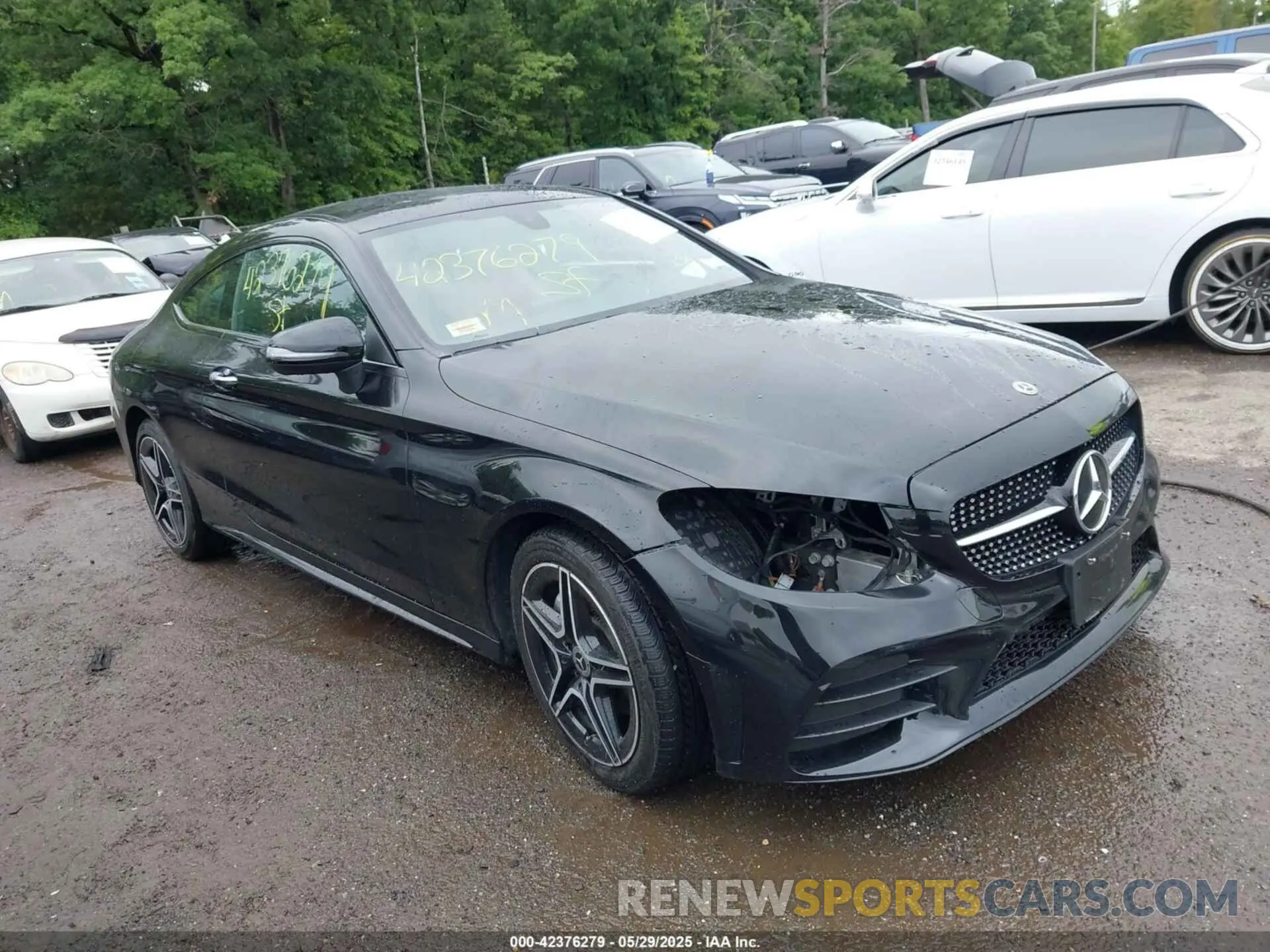 1 fotografías del automóvil dañado W1KWJ8EB5MG092130 MERCEDES-BENZ C 300 2021