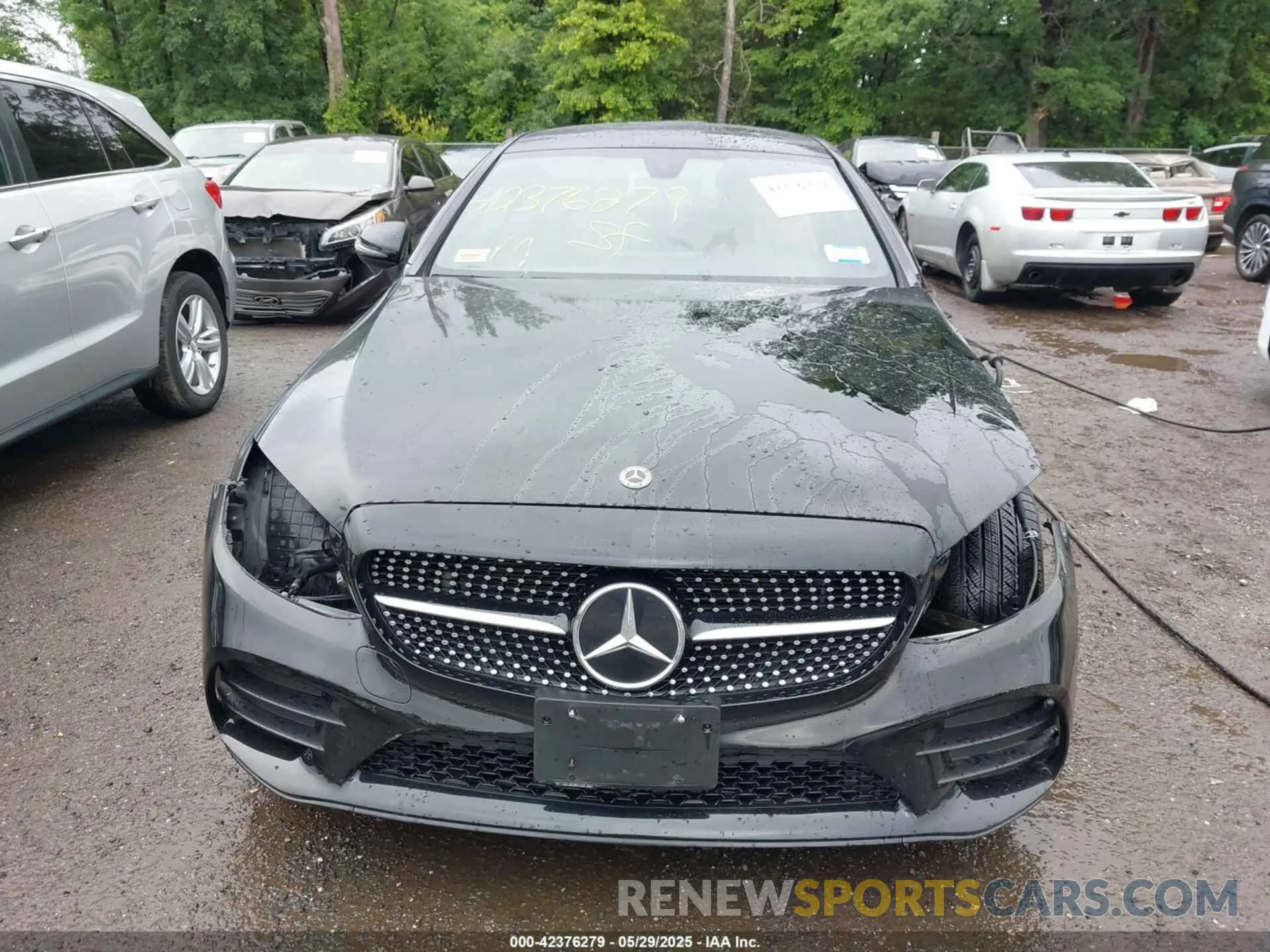 13 fotografías del automóvil dañado W1KWJ8EB5MG092130 MERCEDES-BENZ C 300 2021